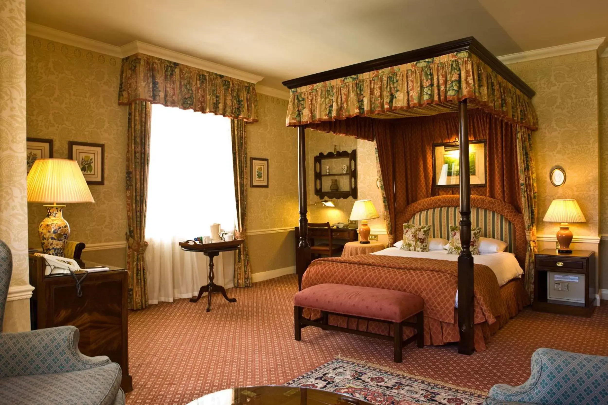 Bed in The Manor House At Celtic Manor