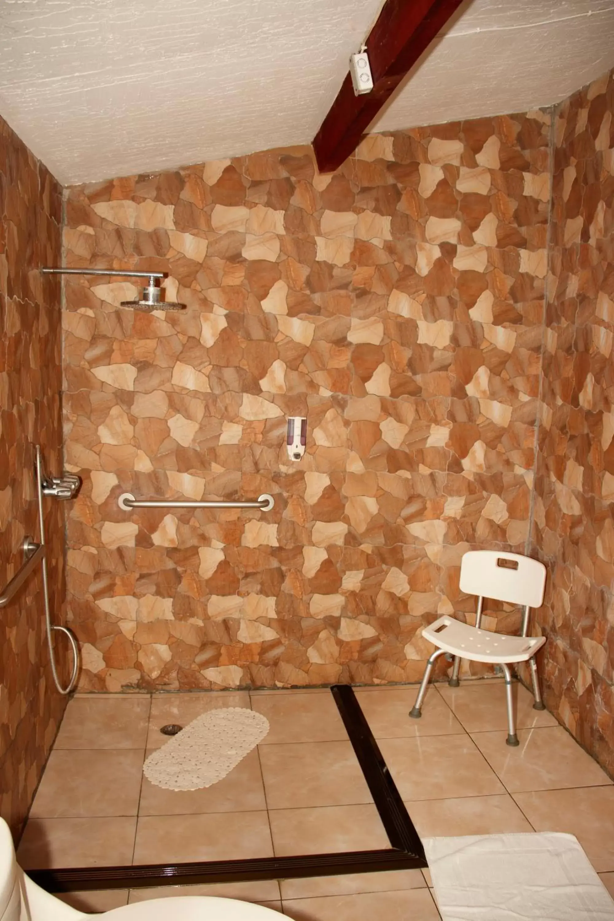 Shower, Bathroom in Hotel Samoa del Sur