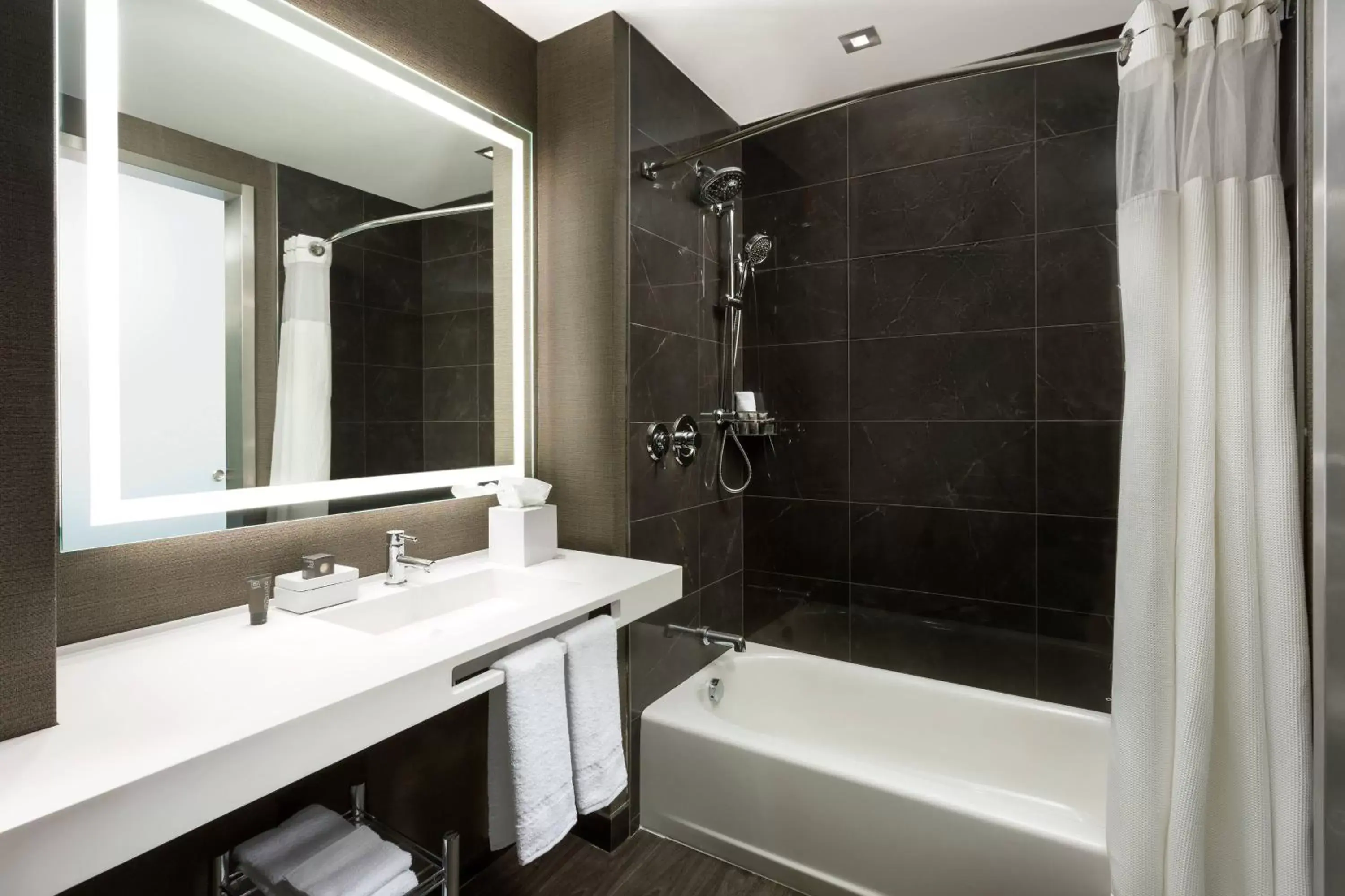 Bathroom in AC Hotel by Marriott New York Times Square