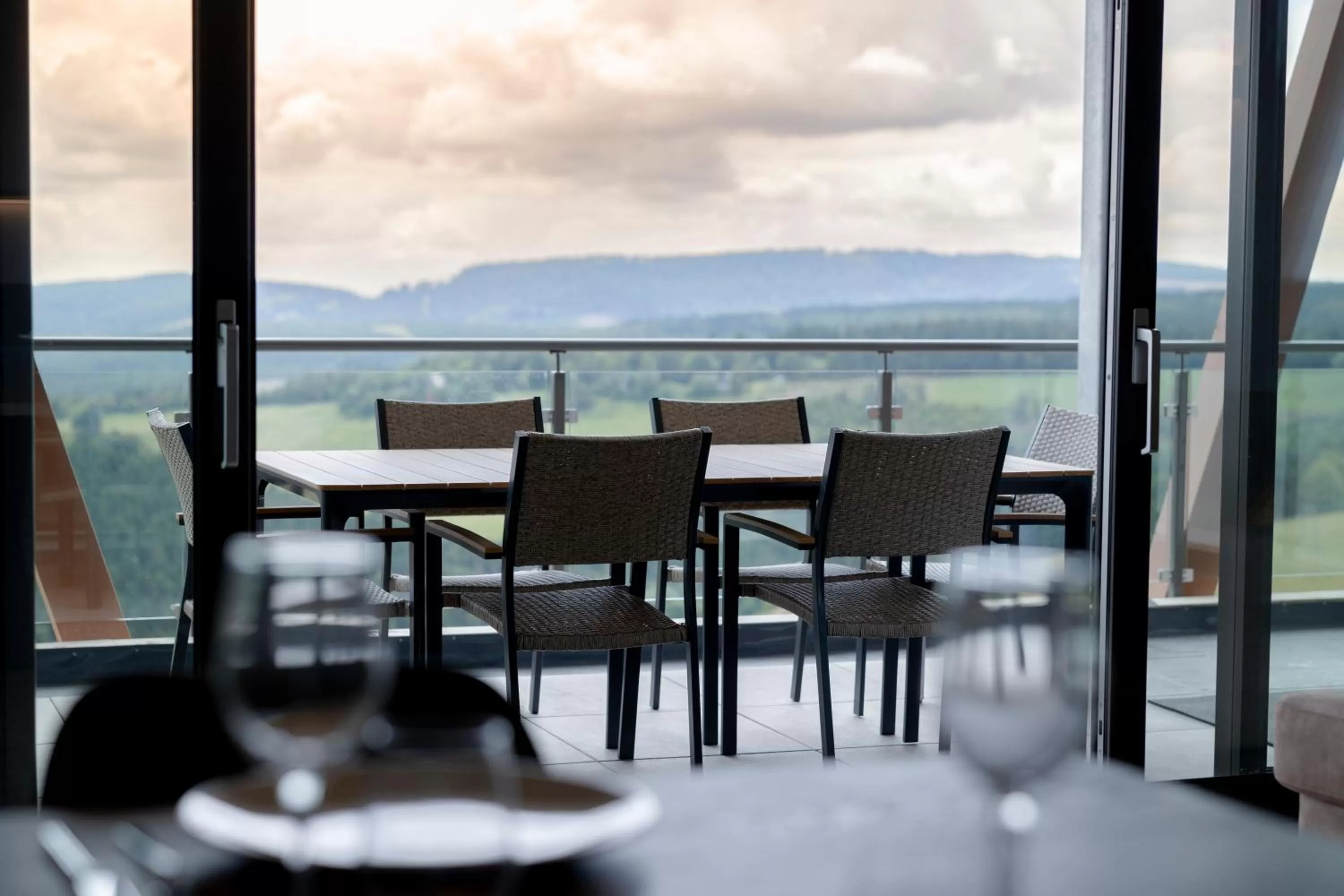 Natural landscape in Weitblick Winterberg