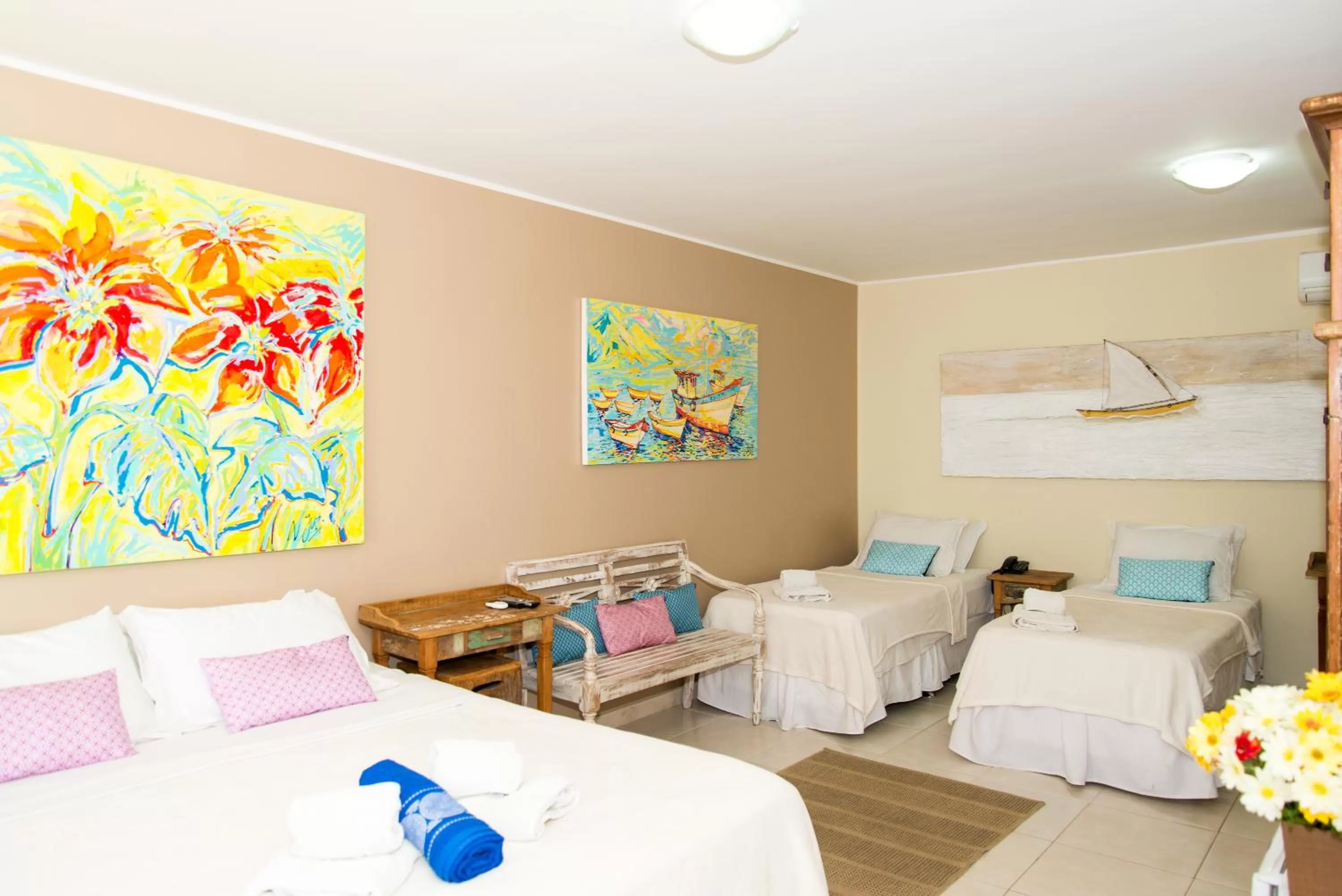 Decorative detail, Bed in Pousada La Dolce Vita