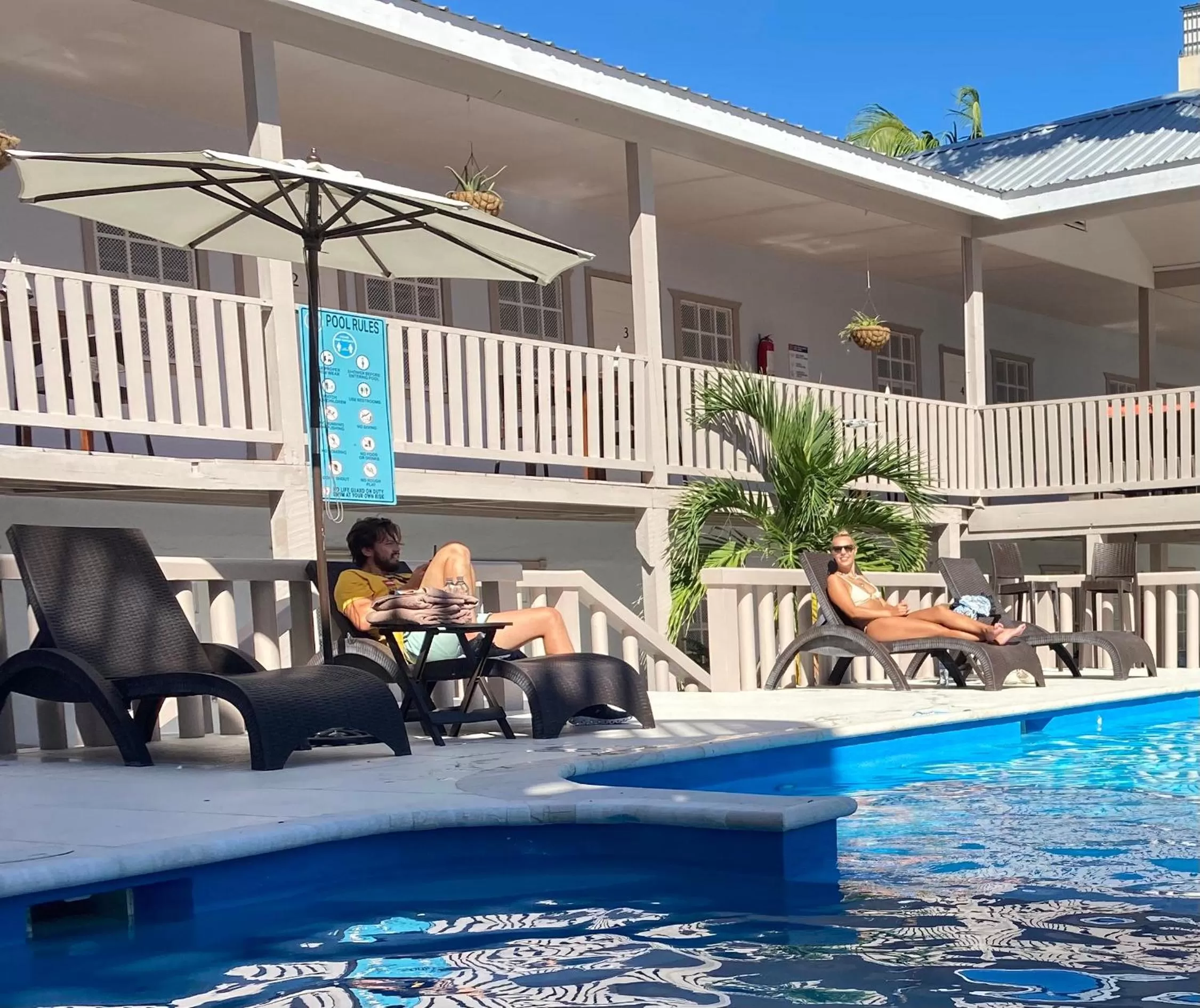 Pool view in La Isla Resort