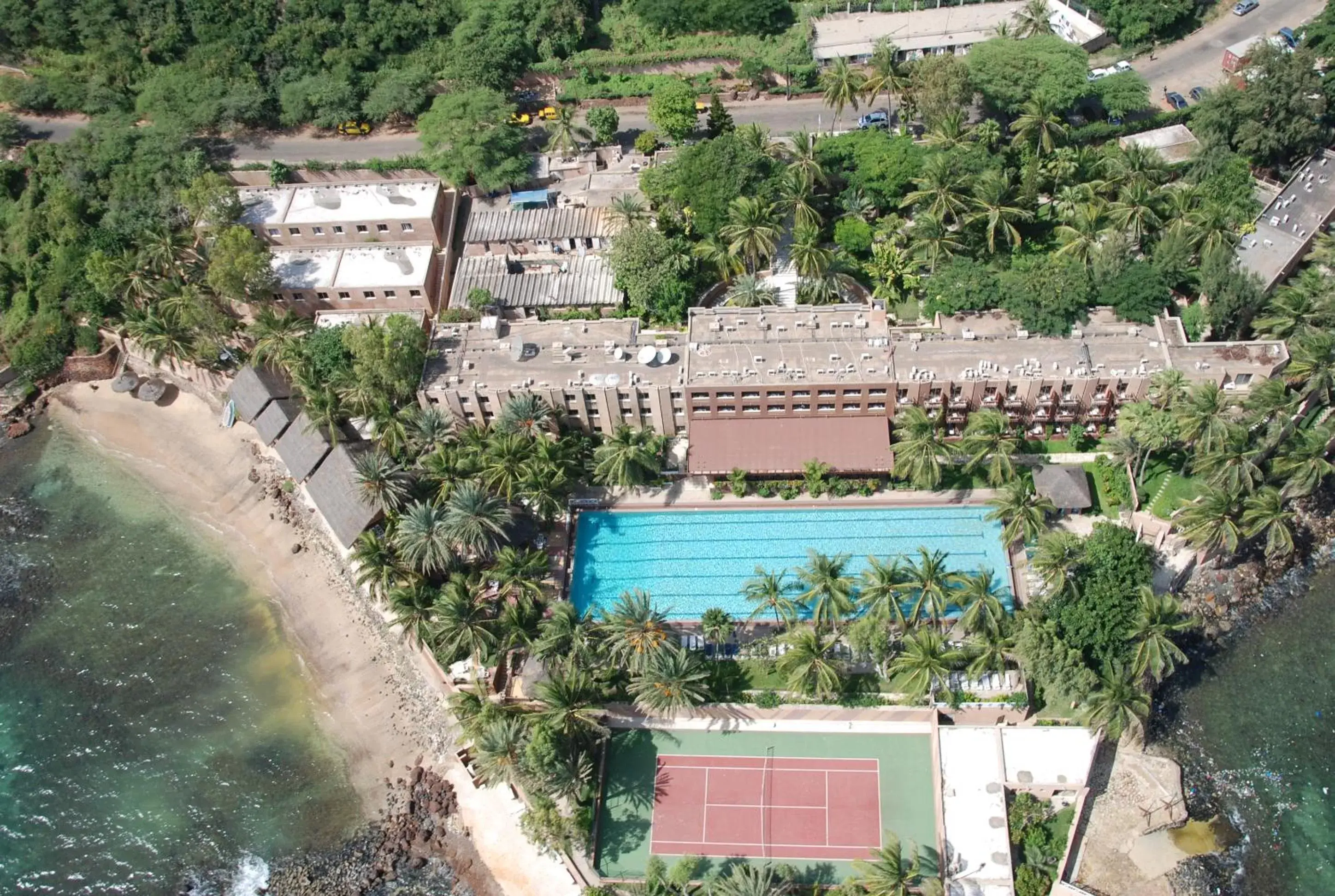 Bird's eye view, Bird's-eye View in Hotel Jardin Savana Dakar