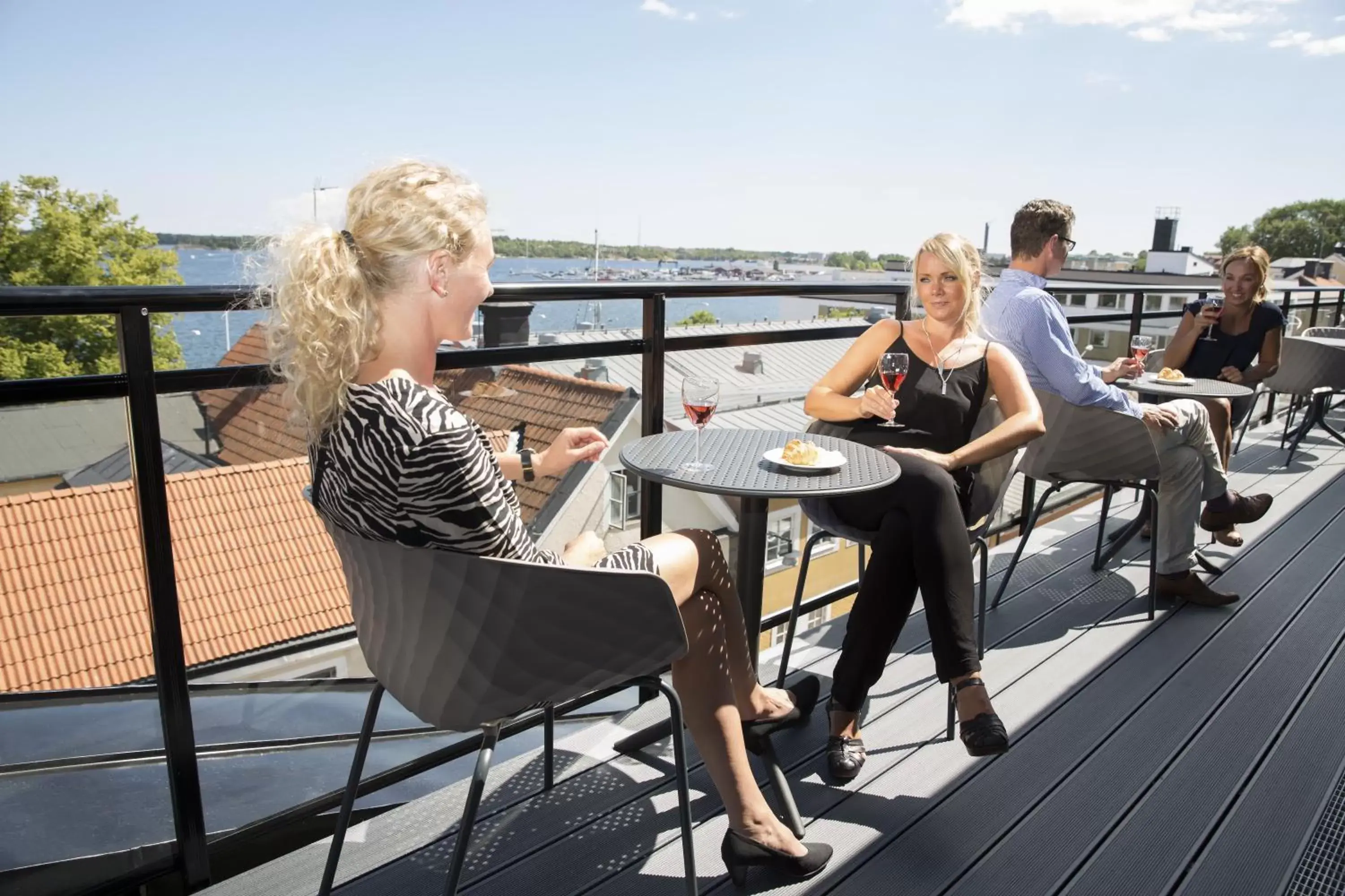 Balcony/Terrace in Best Western Plus Västerviks Stadshotell