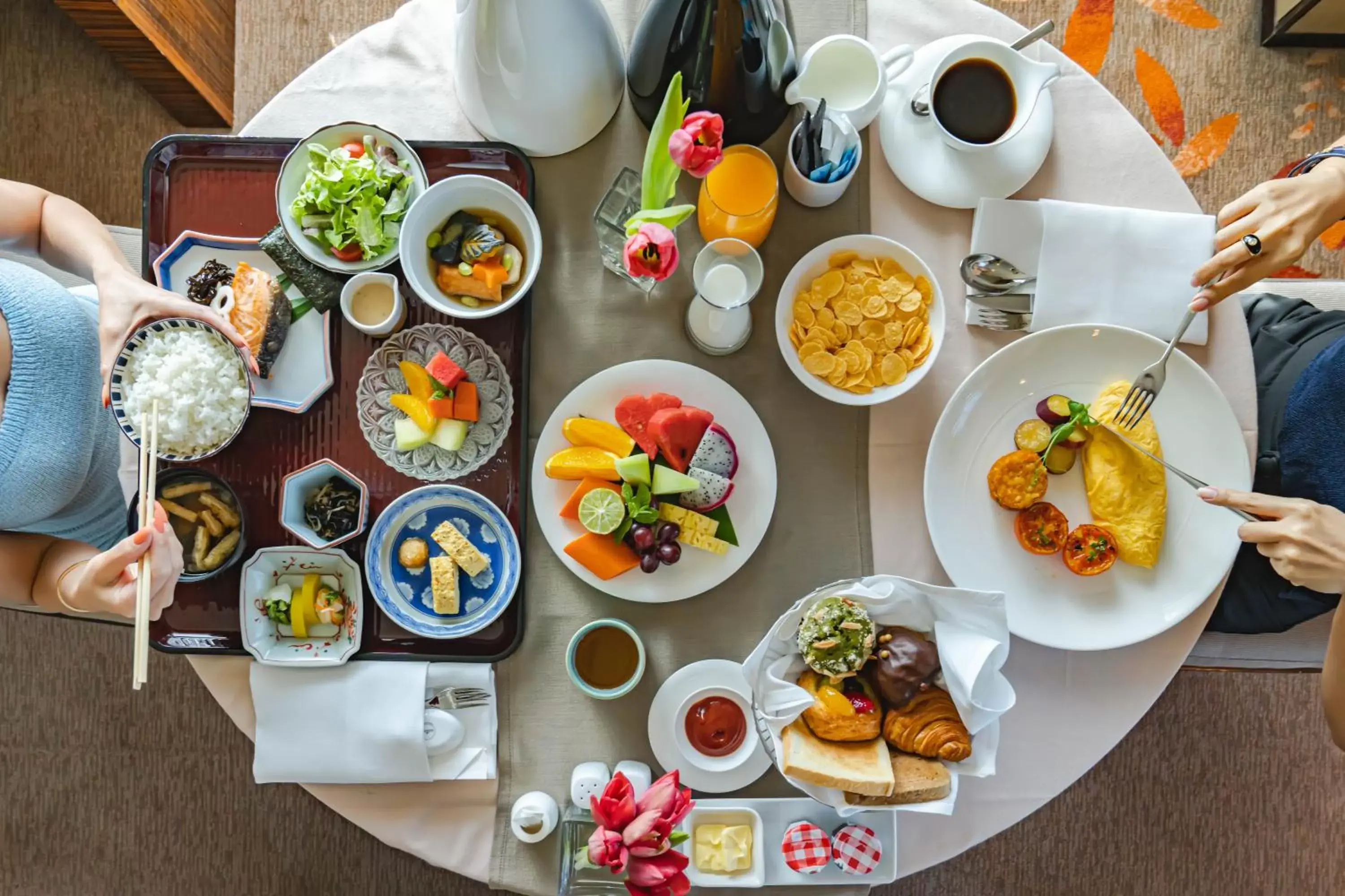 Restaurant/places to eat, Breakfast in The Okura Prestige Bangkok