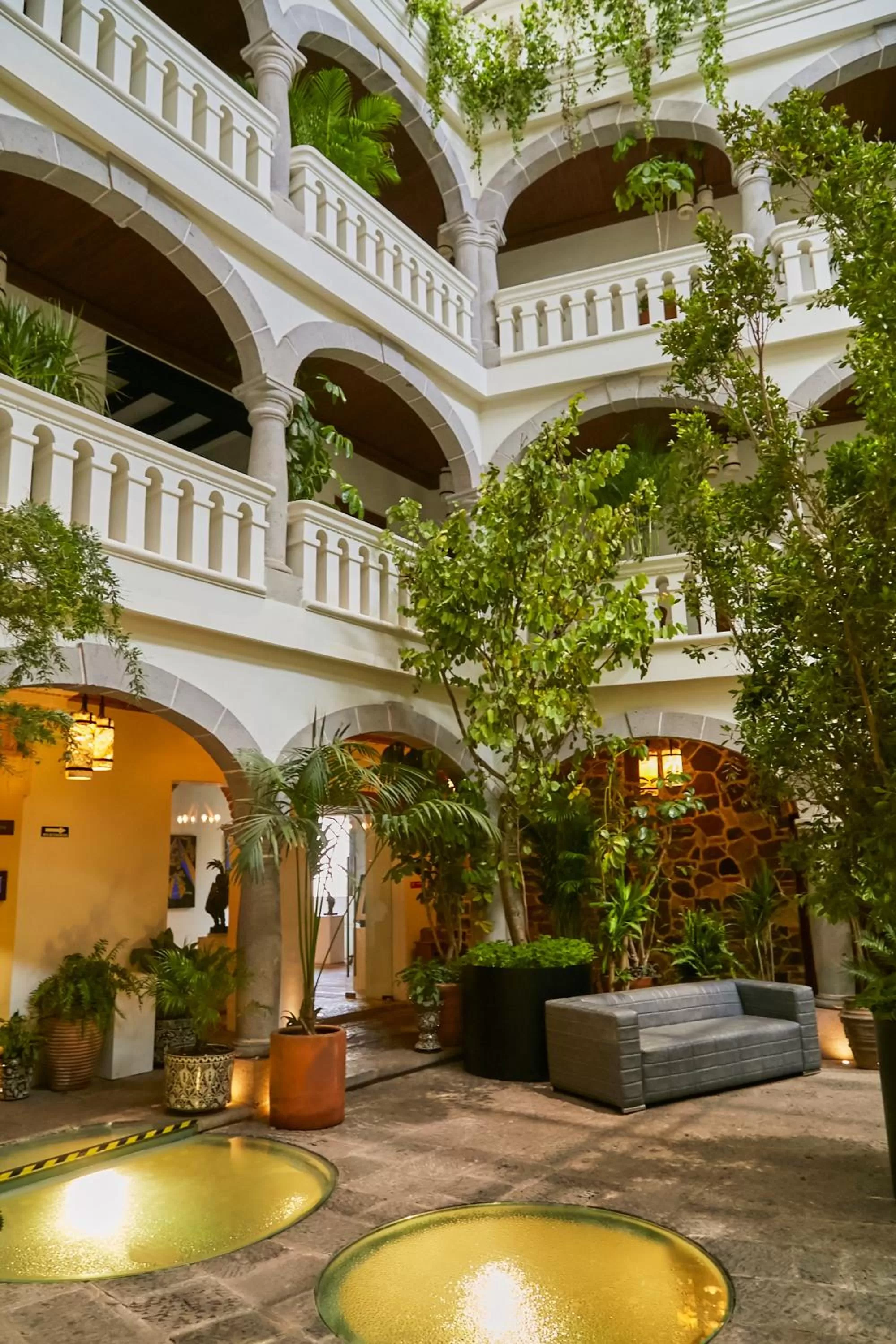 Patio in Casona de los Sapos Hotel Boutique