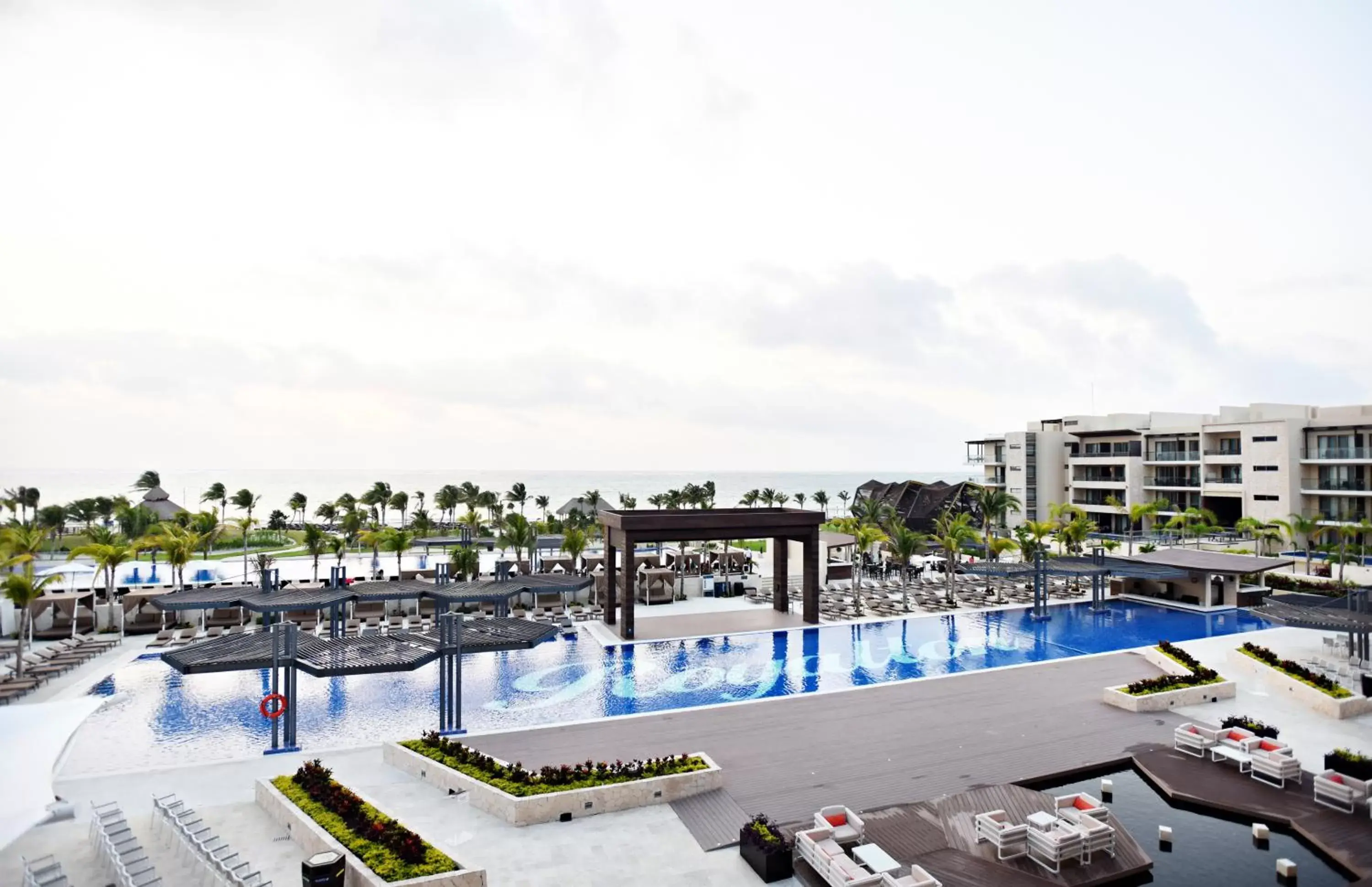 Swimming pool in Royalton Riviera Cancun, An Autograph Collection All-Inclusive Resort & Casino Swimming pool in Royalton Riviera Cancun, An Autograph Collection All-Inclusive Resort & Casino