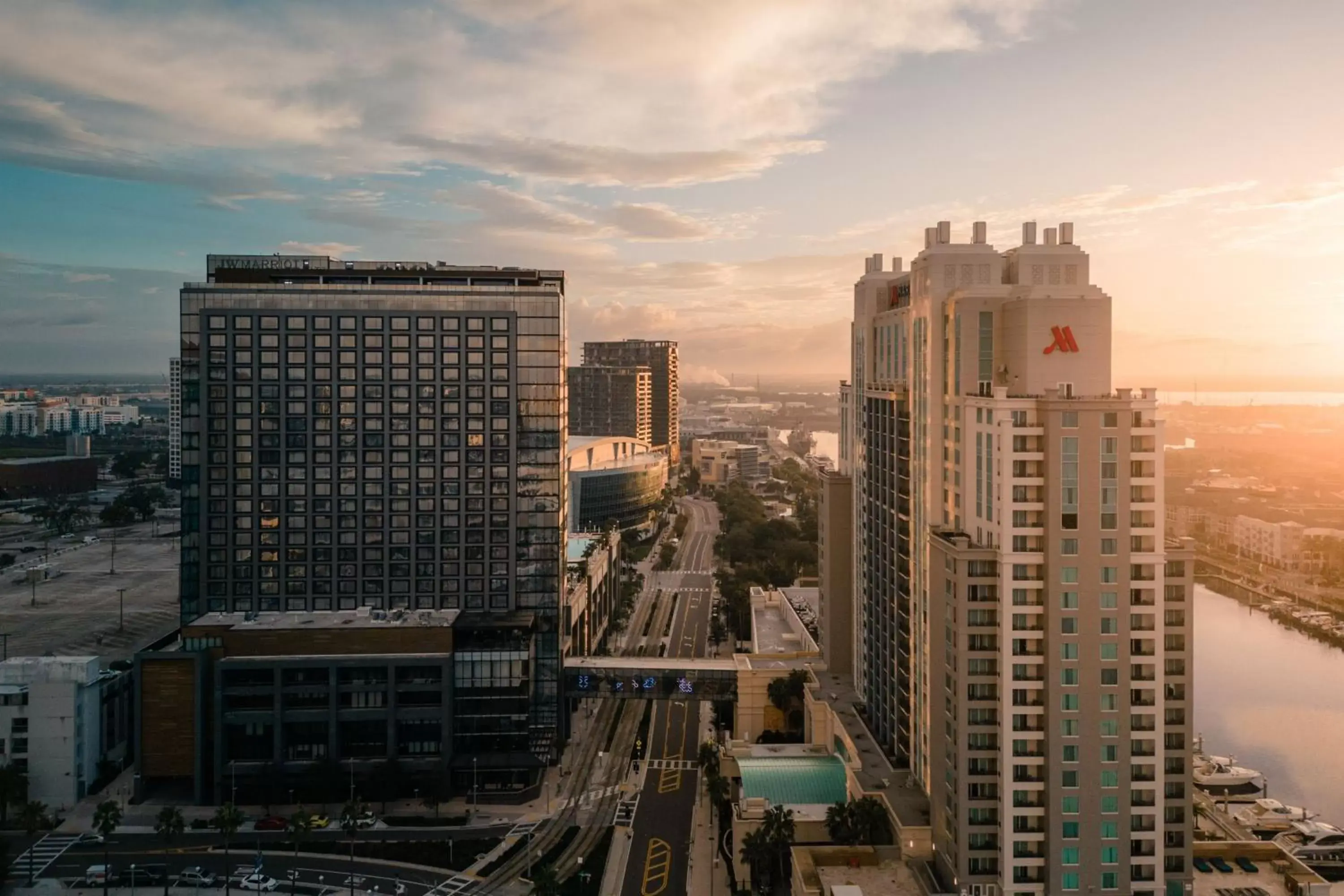 Property building in JW Marriott Tampa Water Street