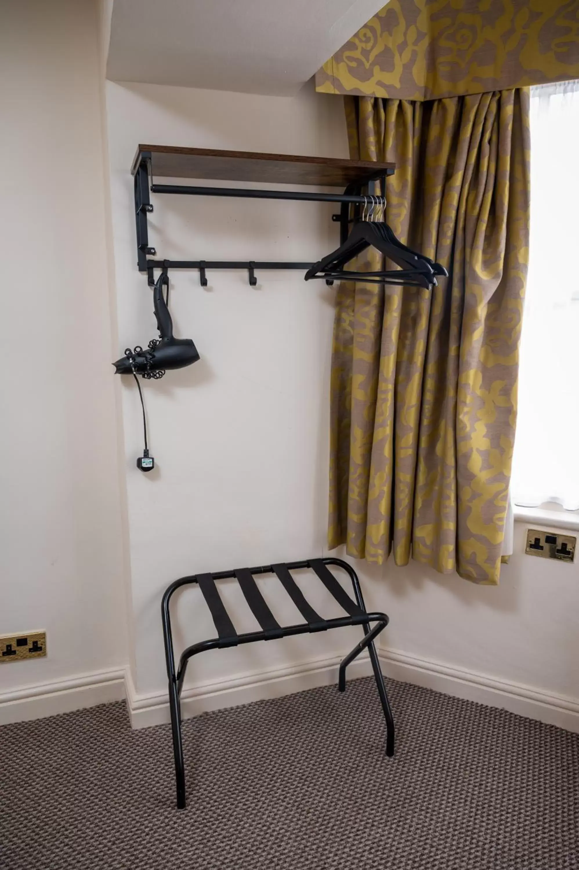 wardrobe, Bathroom in Cross Hands Hotel by Greene King Inns