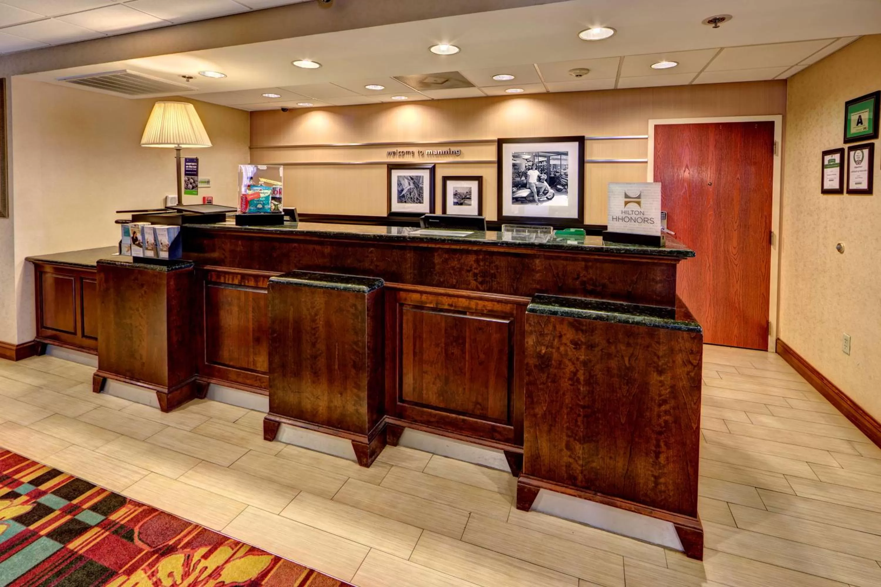 Lobby or reception in Hampton Inn Manning