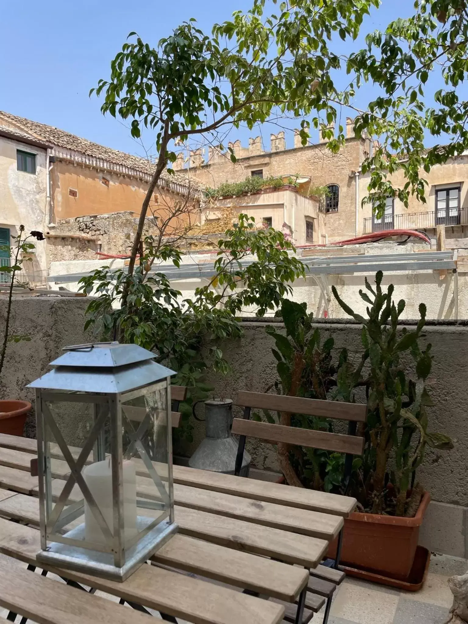 Balcony/Terrace in Stanze al Genio B&B