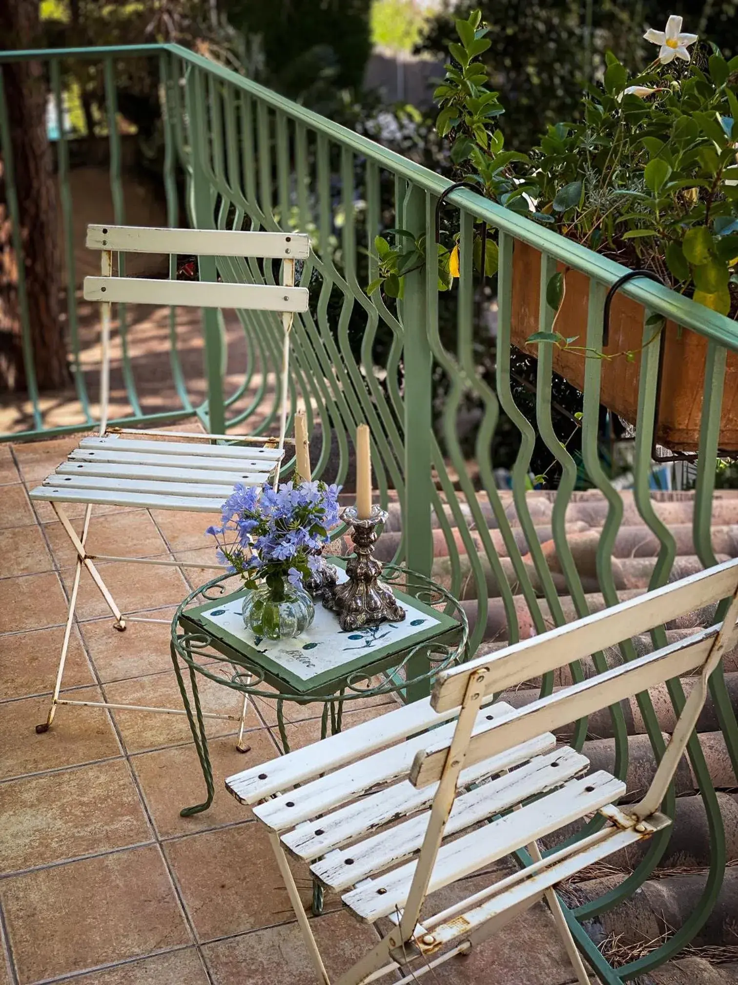 Balcony/Terrace in Le Ponteil