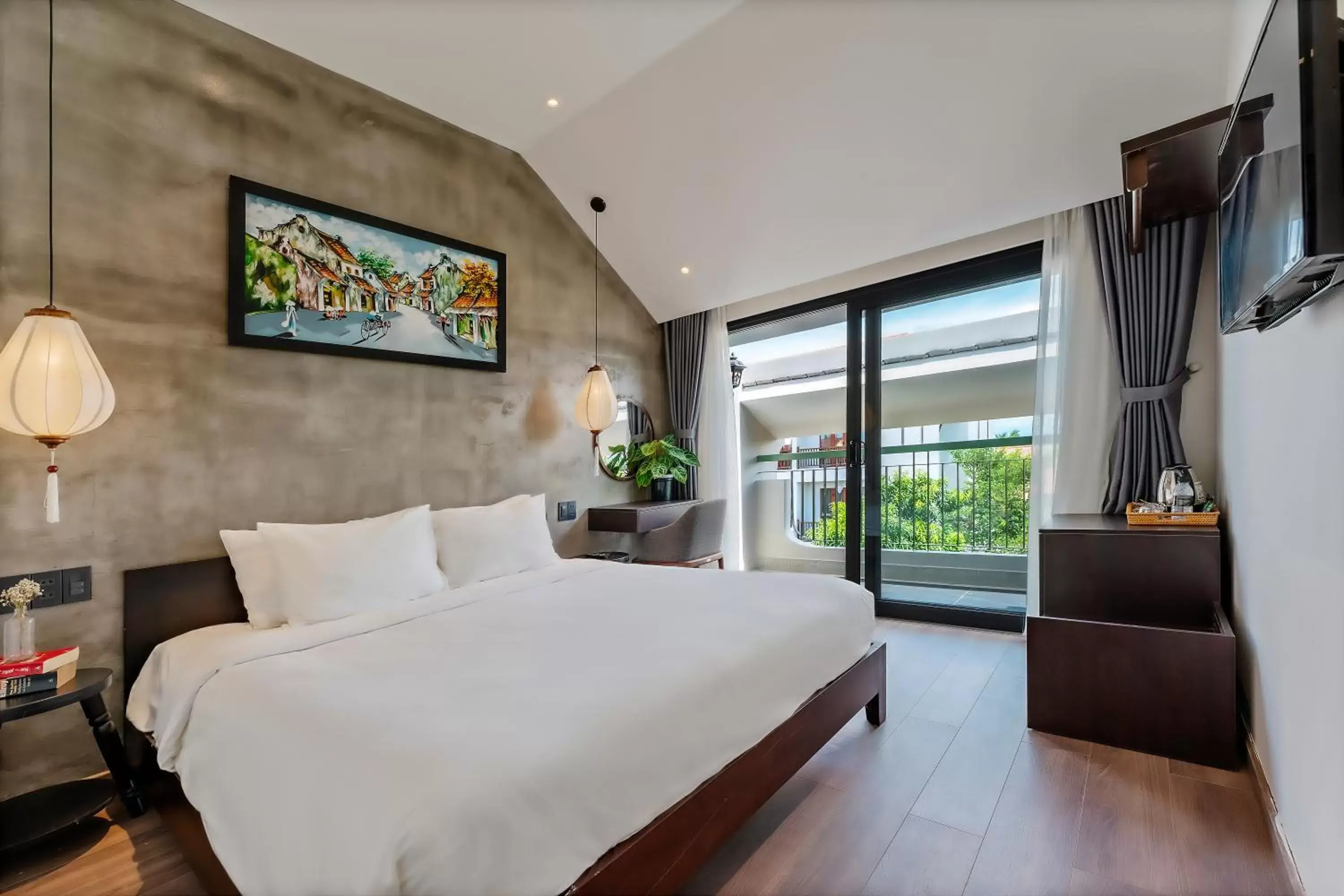 Queen Room with Balcony in Lacasa Old Town Villa Queen Room with Balcony in Lacasa Old Town Villa