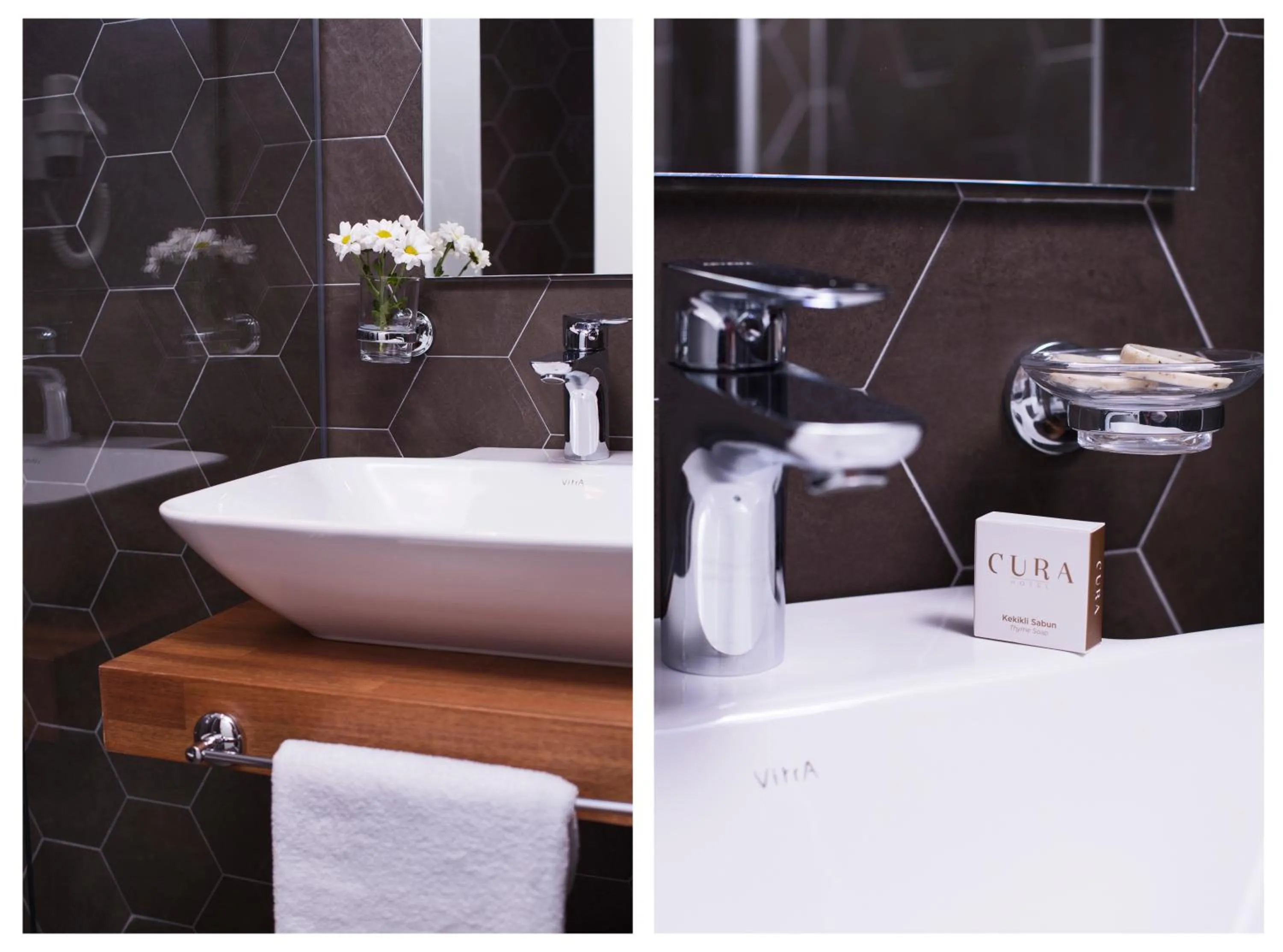 Bathroom in Hotel Cura