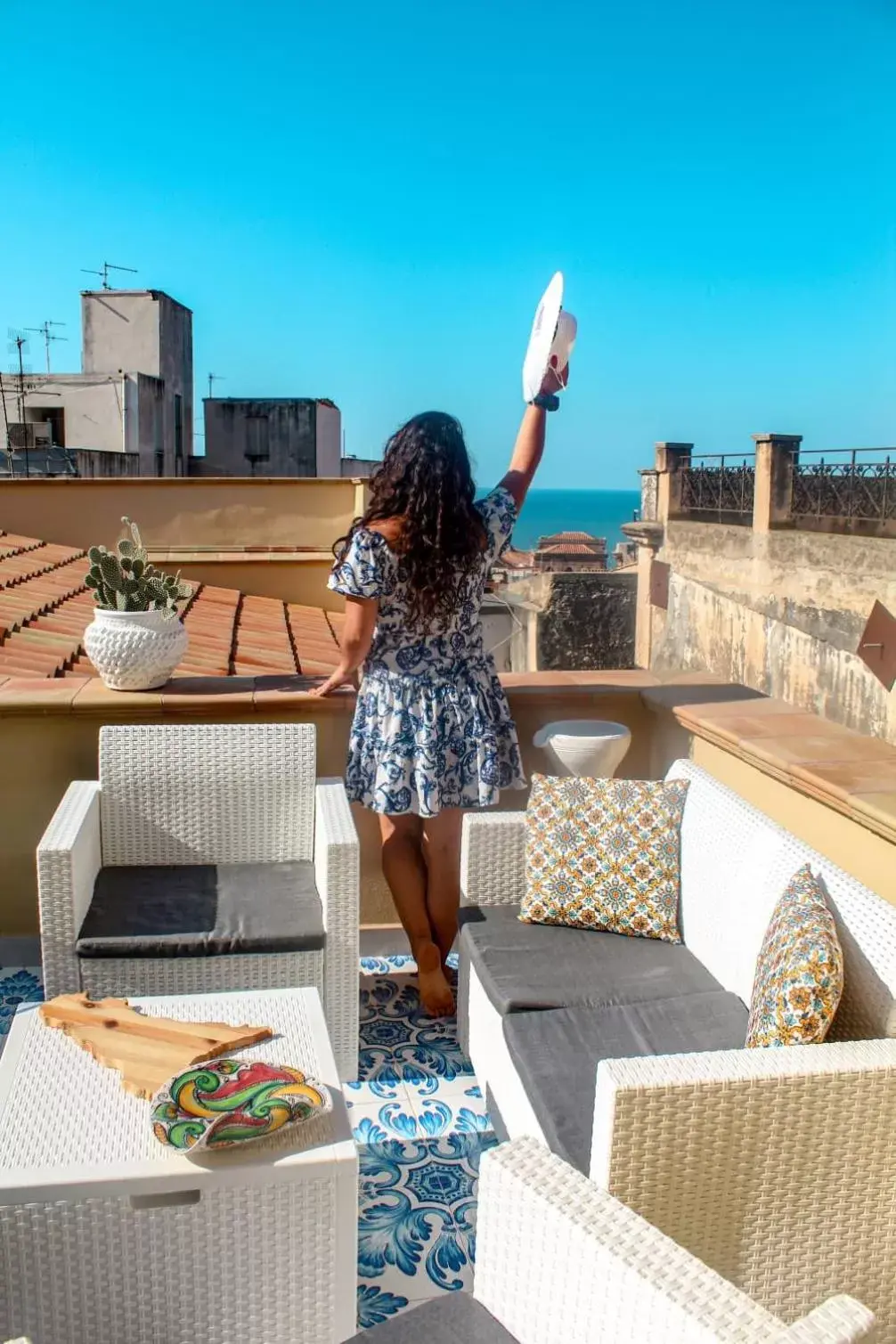 Balcony/Terrace in Kèramos Luxury Rooms