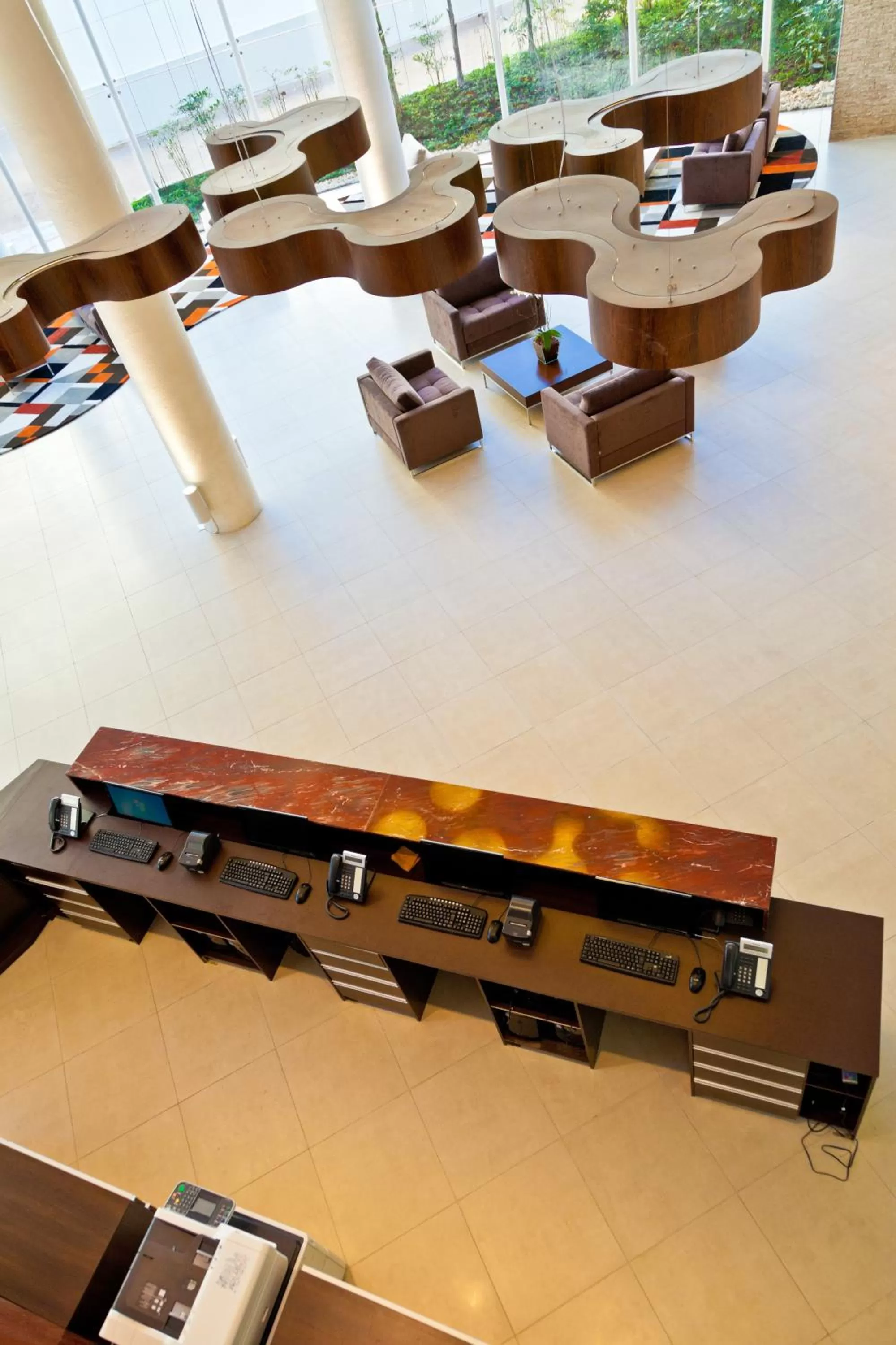 Lobby or reception in Hotel Panamby São Paulo