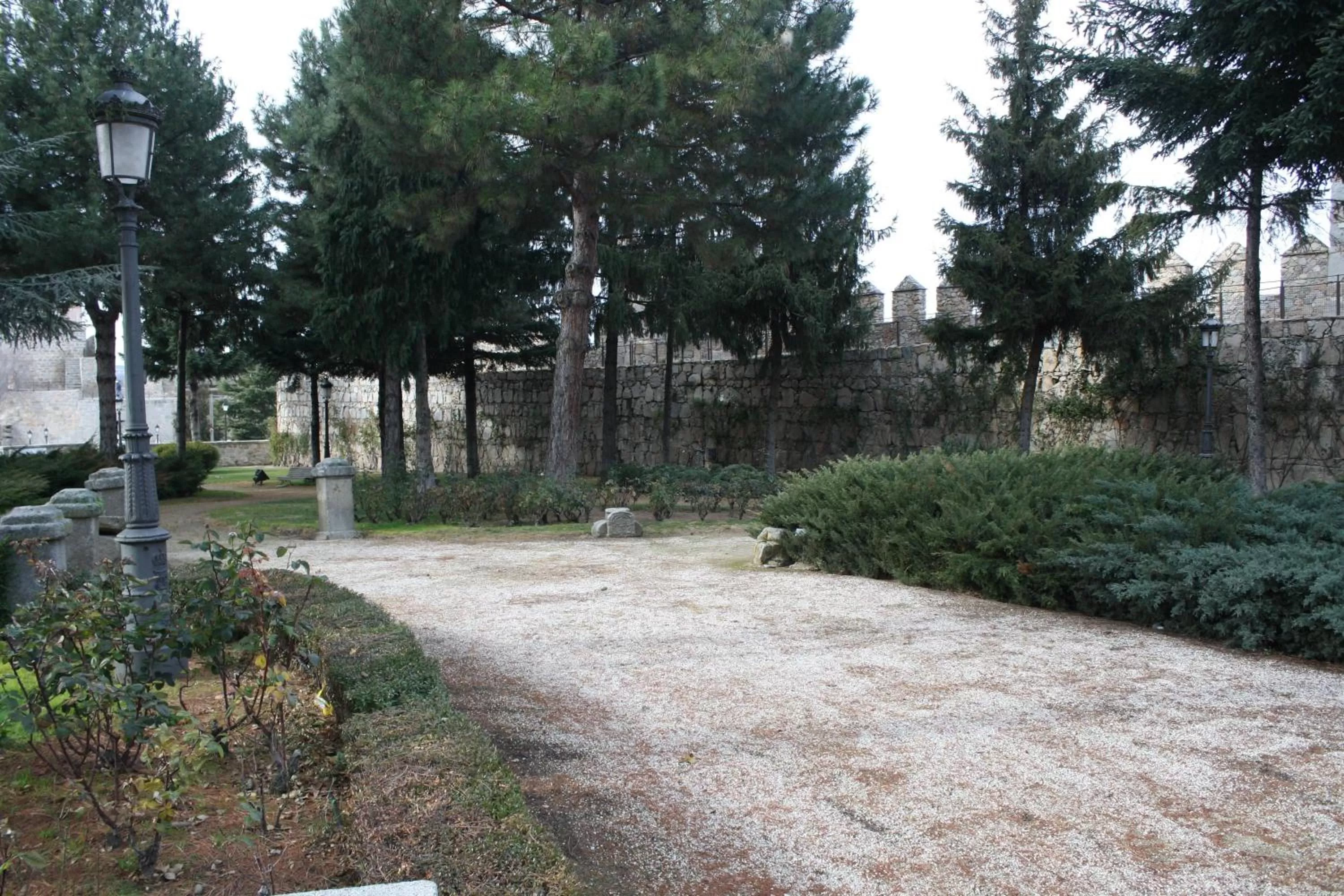 Garden in Parador de Ávila