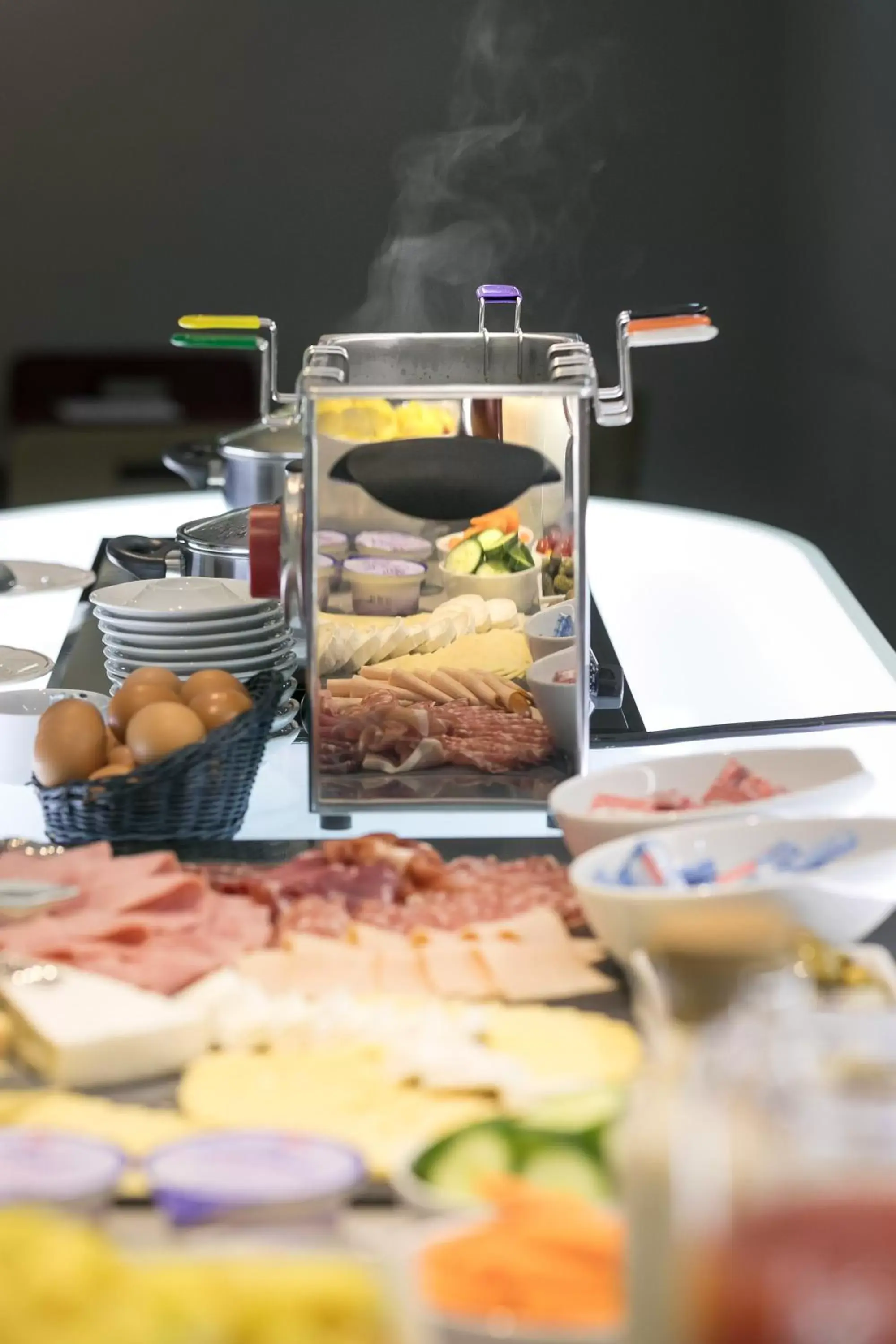 Buffet breakfast, Food in Hôtel de l'Europe by HappyCulture