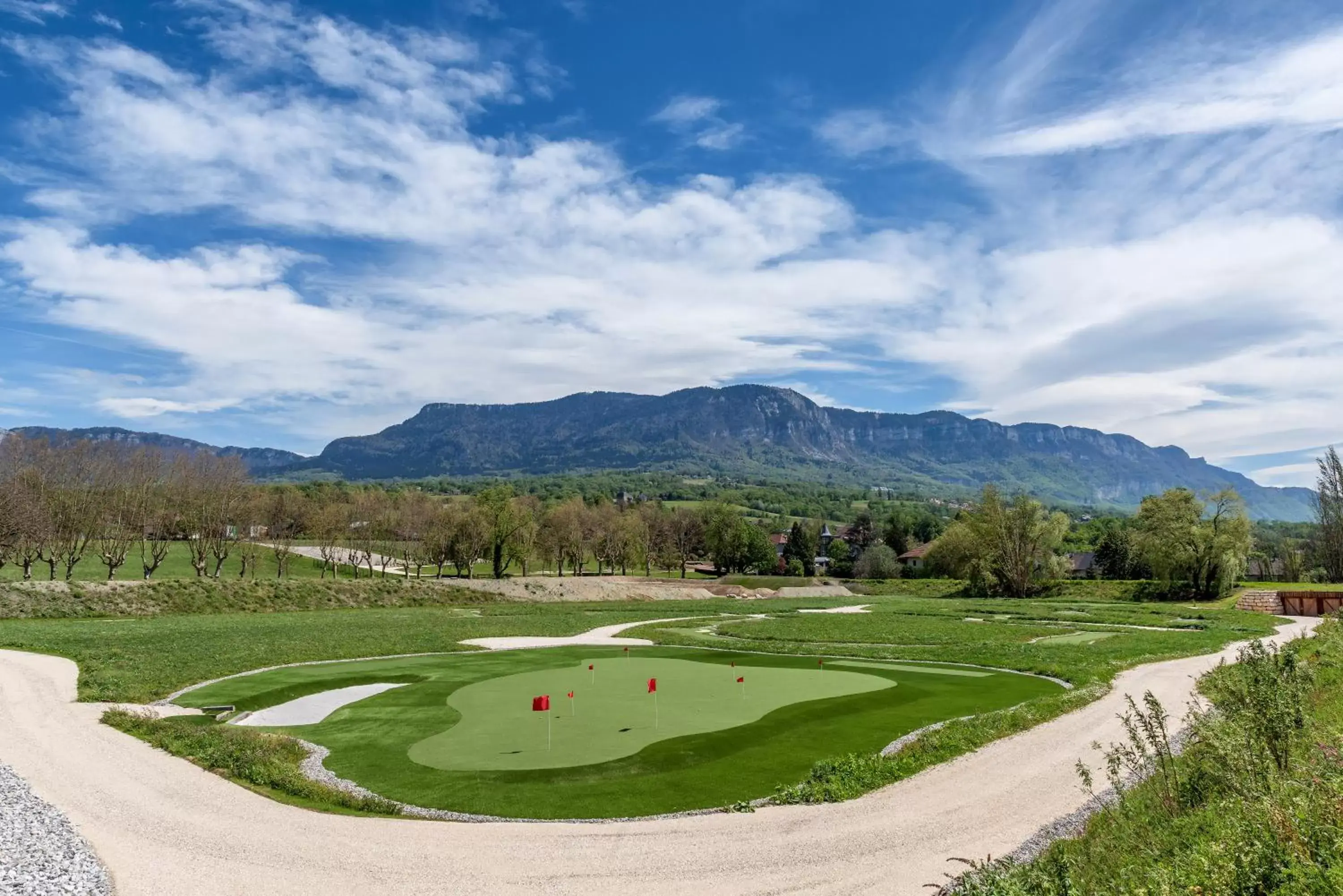 Golfcourse in Château Brachet