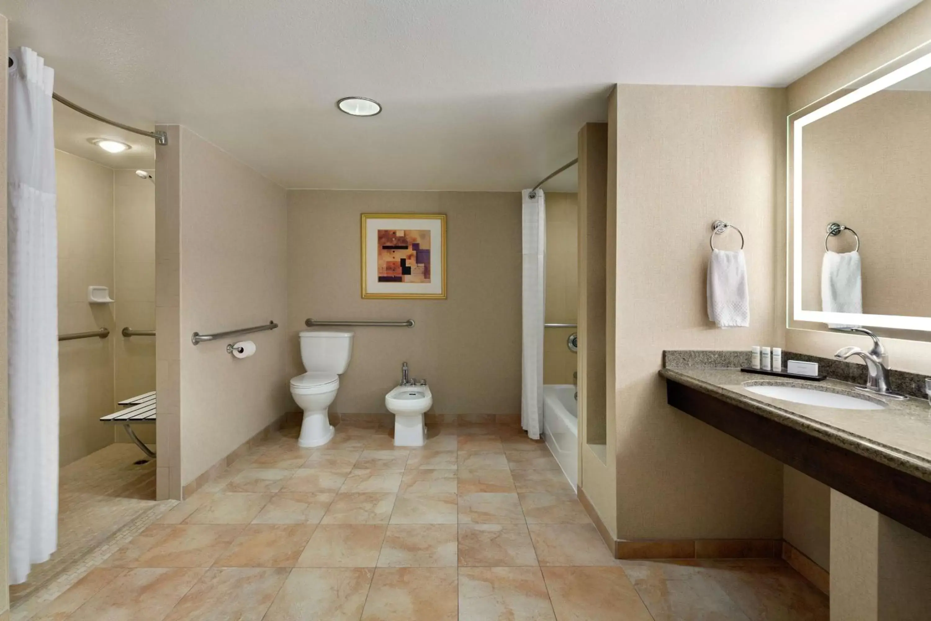 Bathroom in Embassy Suites by Hilton Phoenix Tempe