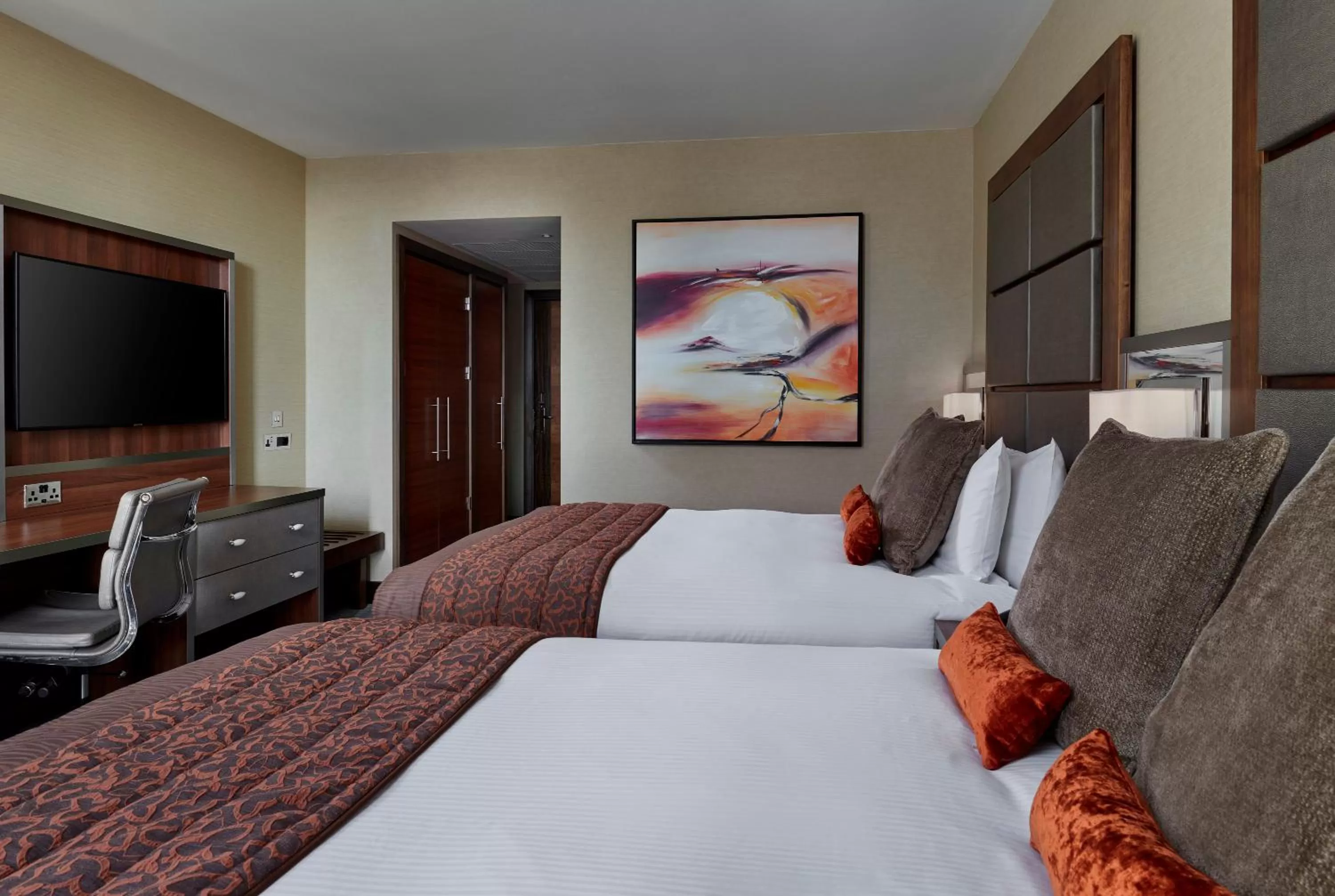 Bed in Leonardo Royal London Tower Bridge