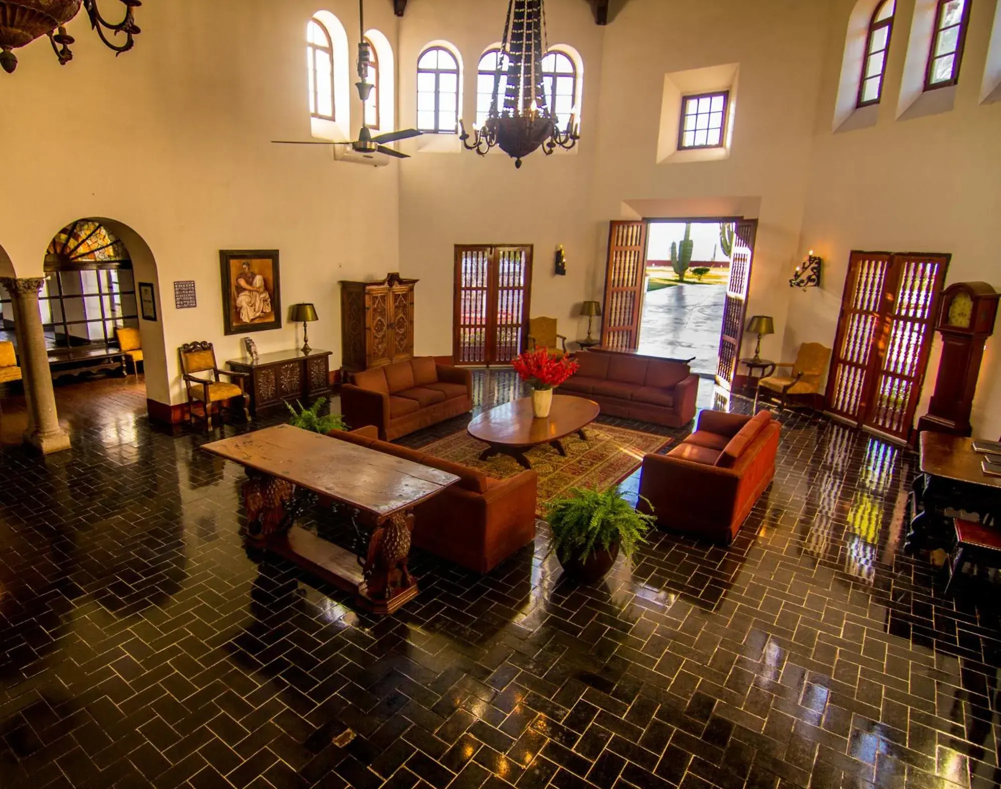 Lobby or reception in Hotel Playa de Cortes