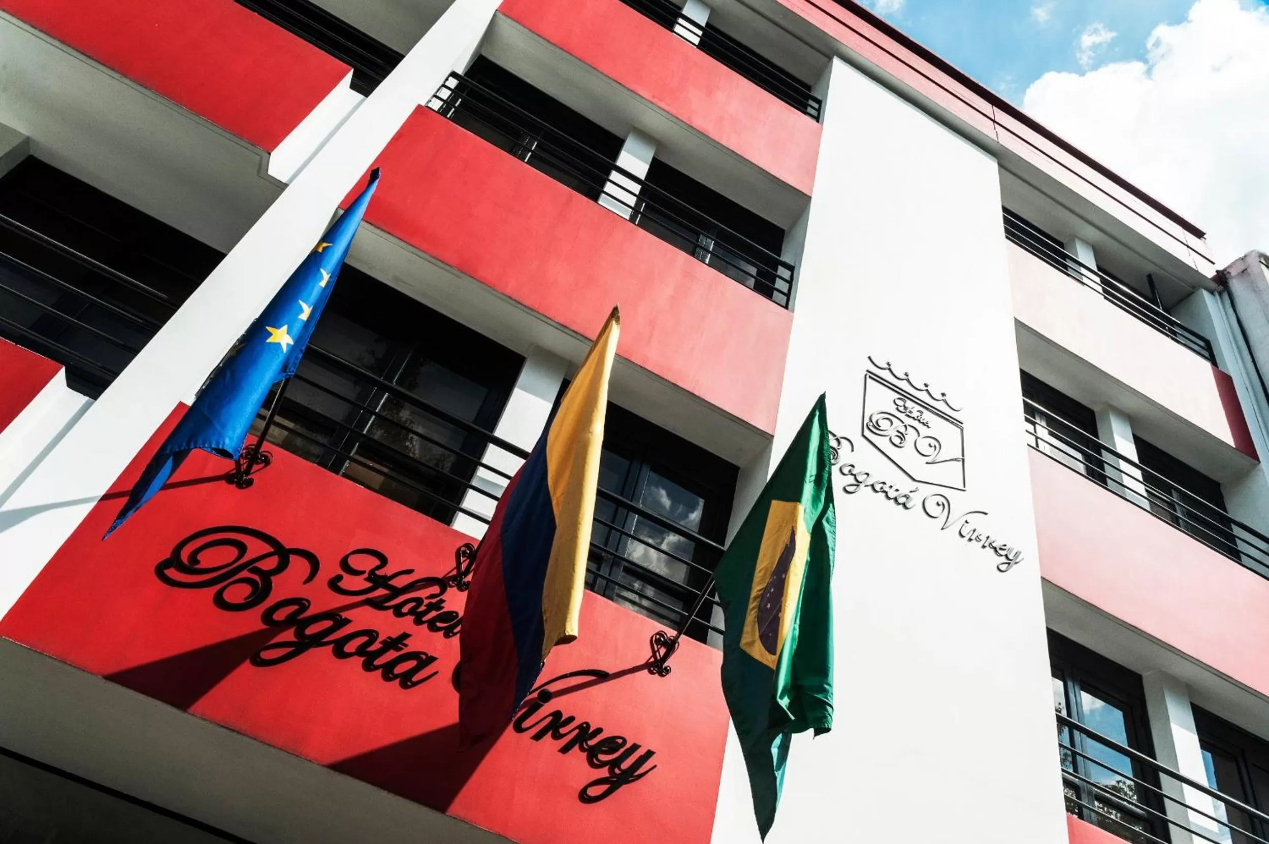 Facade/entrance, Property Logo/Sign in Hotel Bogota Virrey