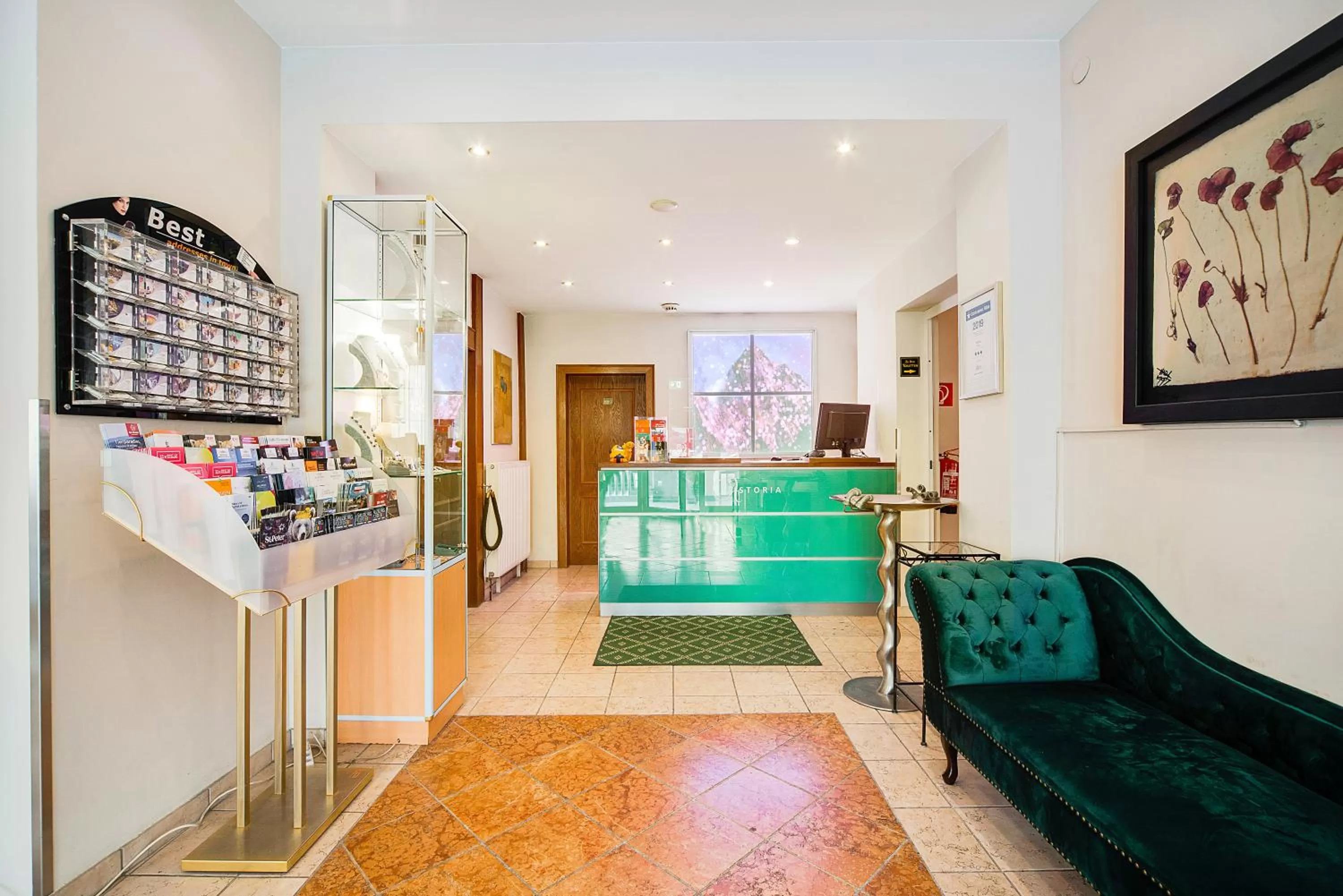 Lobby or reception in Hotel Astoria