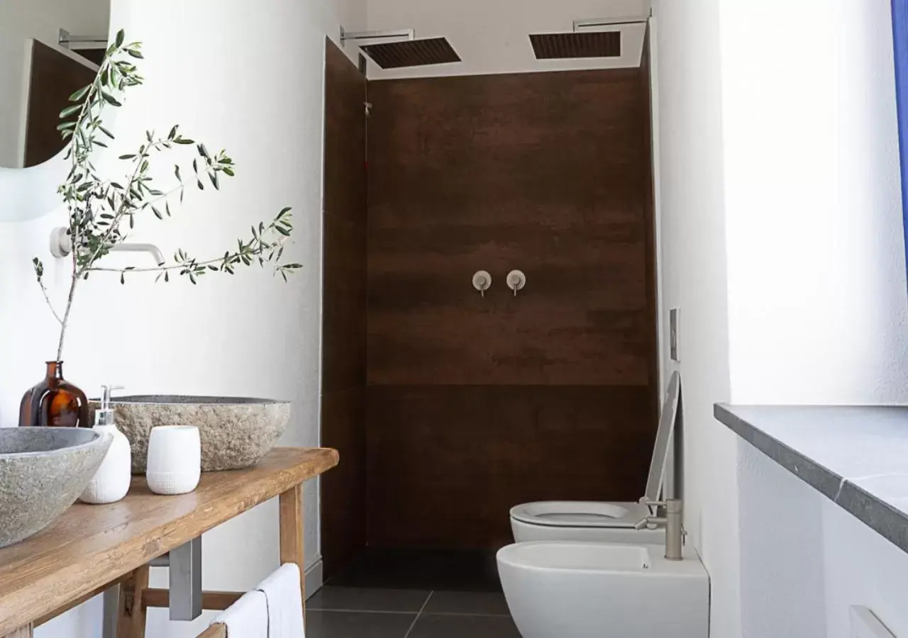 Shower, Bathroom in Albergo Rurale Casa Fois