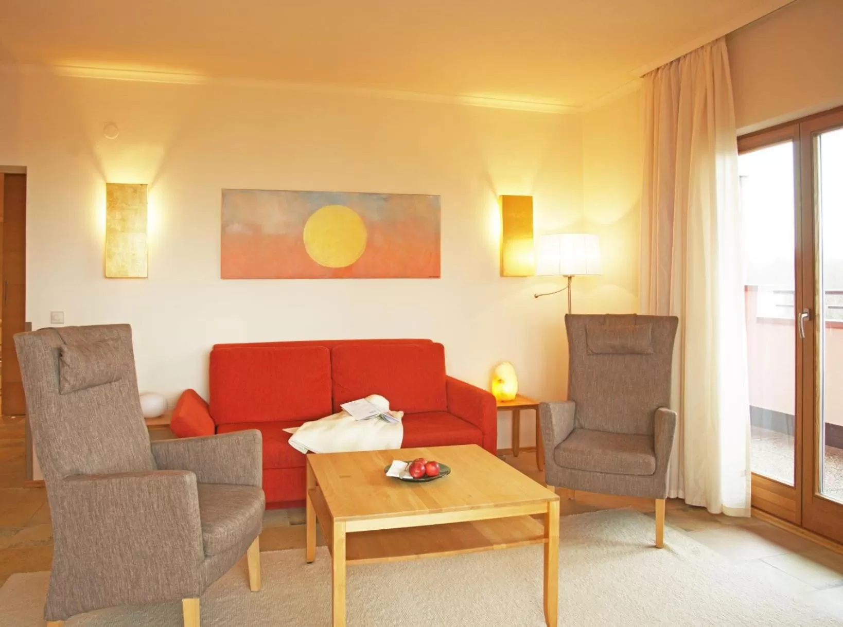 Seating area in Bio Thermalhotel Falkenhof