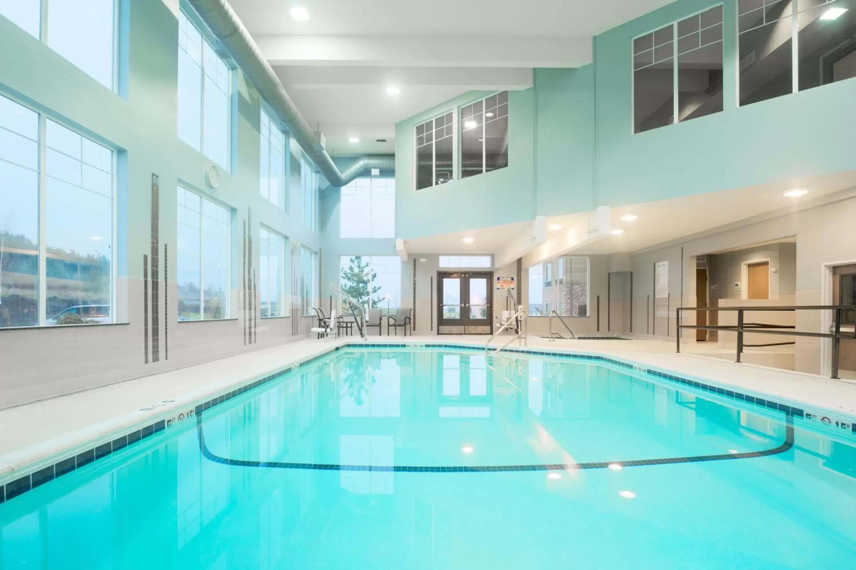 Swimming Pool in Holiday Inn Express Hotel & Suites North Sequim, an IHG Hotel