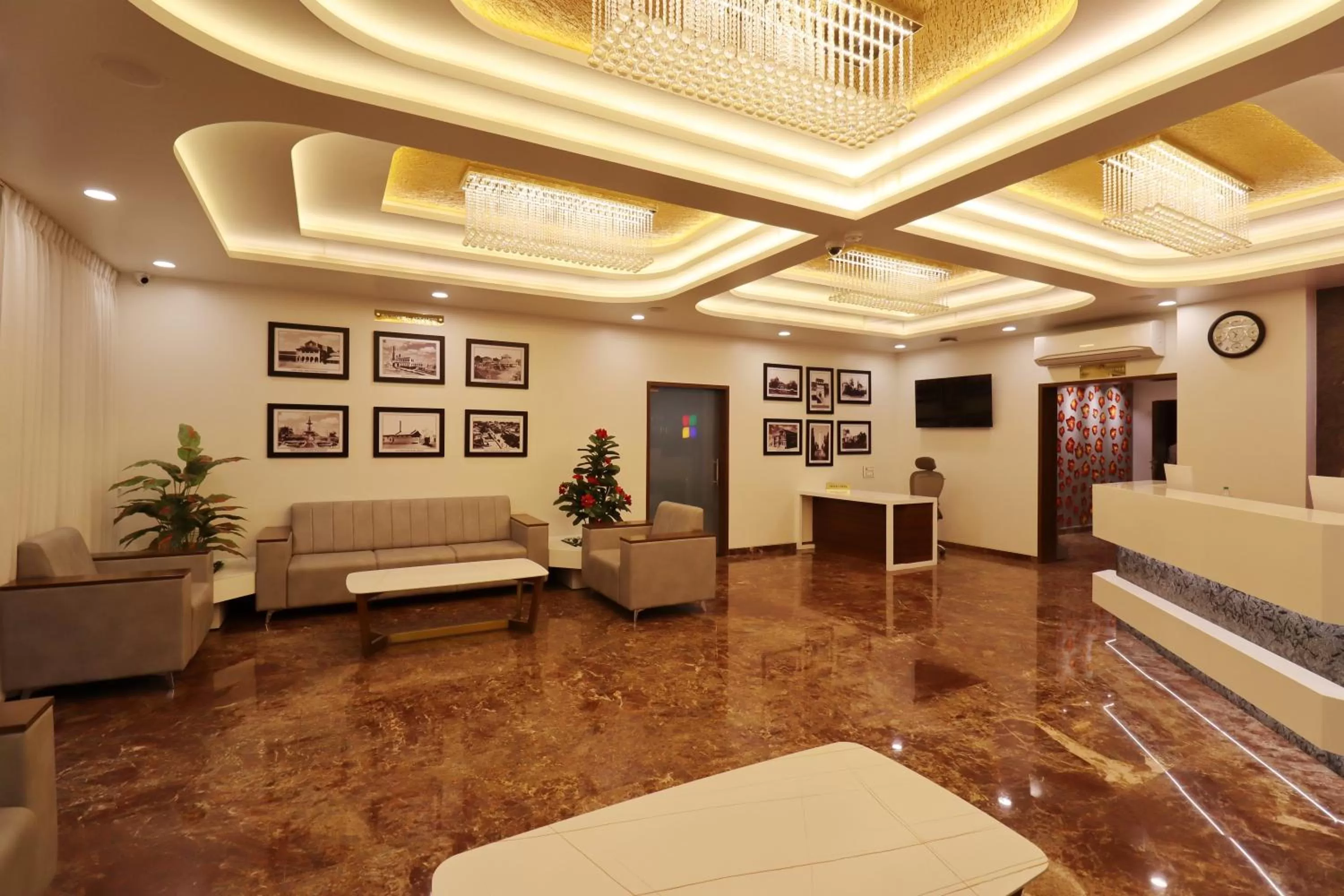 Seating area in Four Petals Executive by LHMS