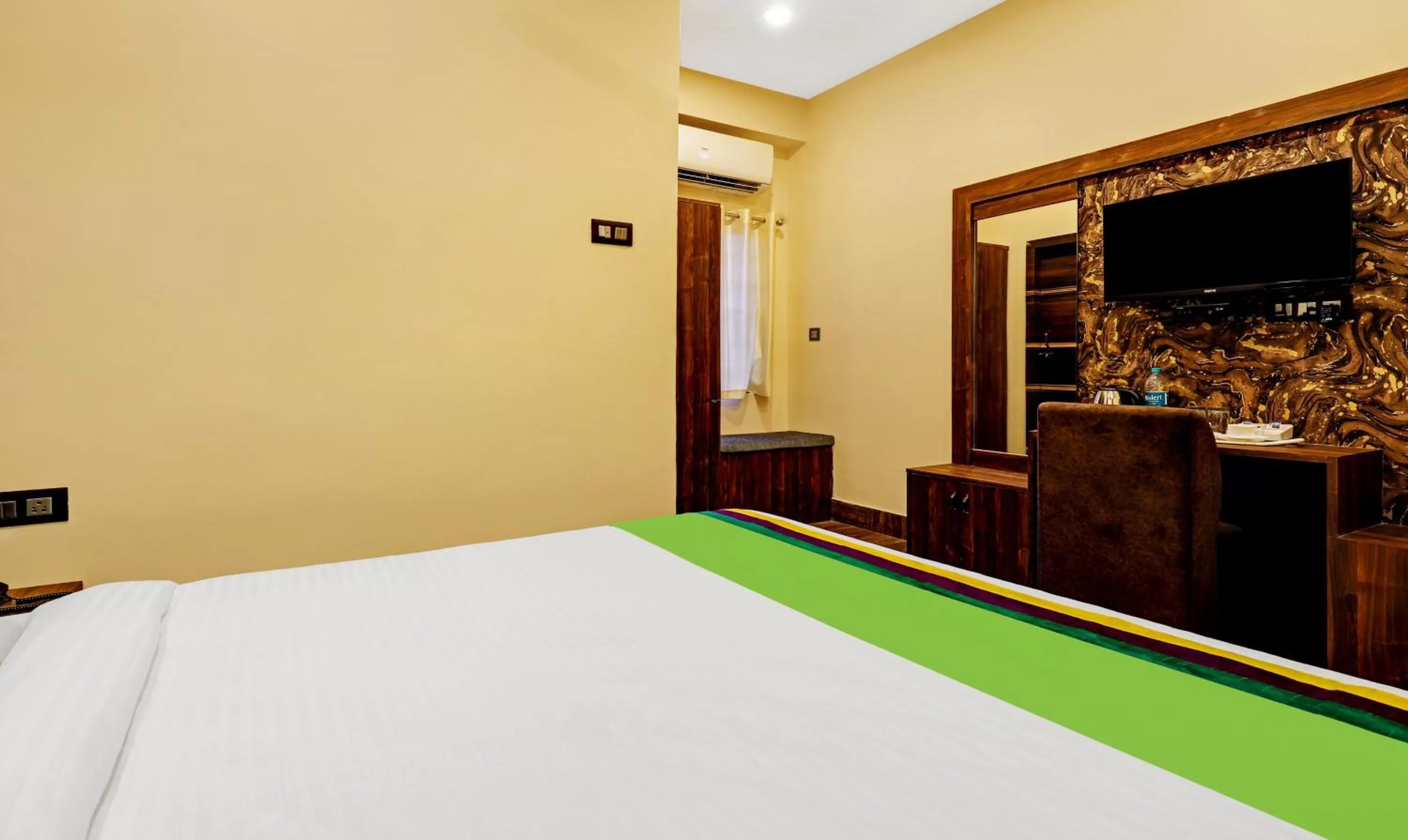 Bedroom, Bed in Treebo Spring Brook