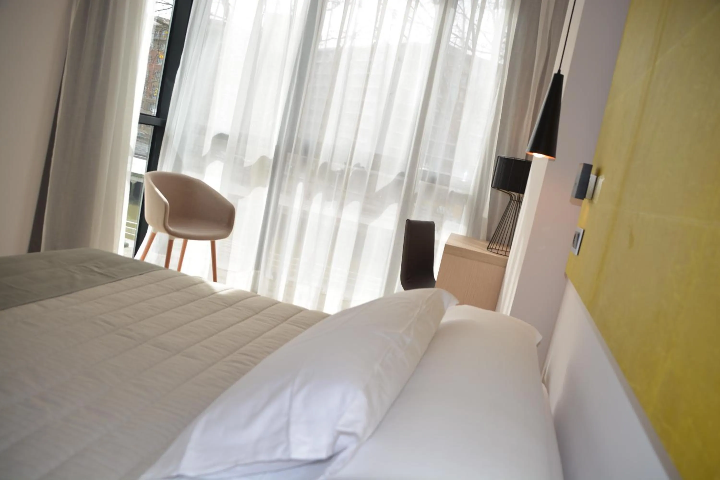 Bedroom, Bed in Hotel Bilbao Plaza