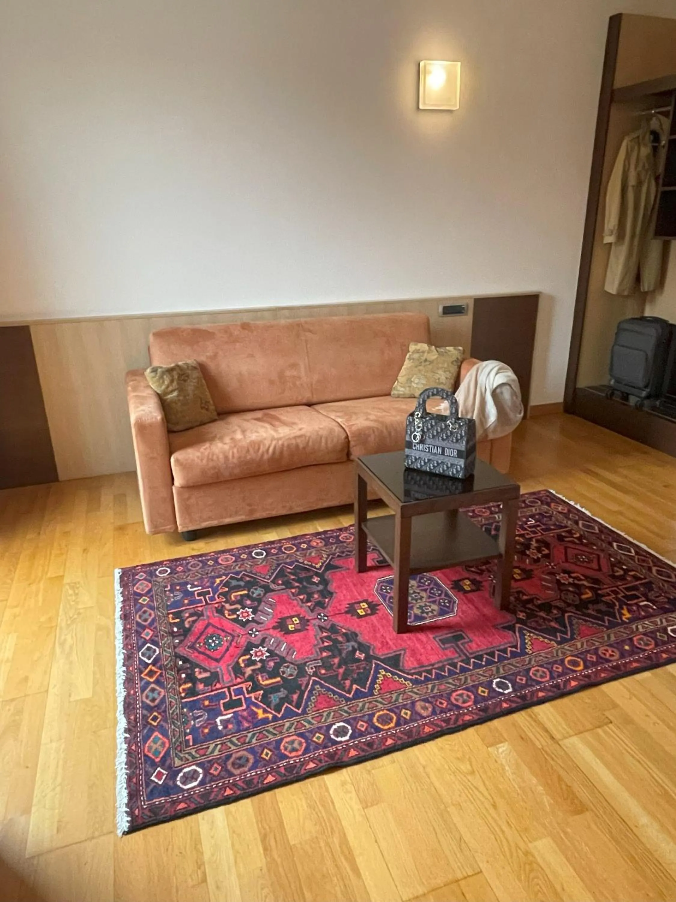 Seating area in Hotel Corte Quadri