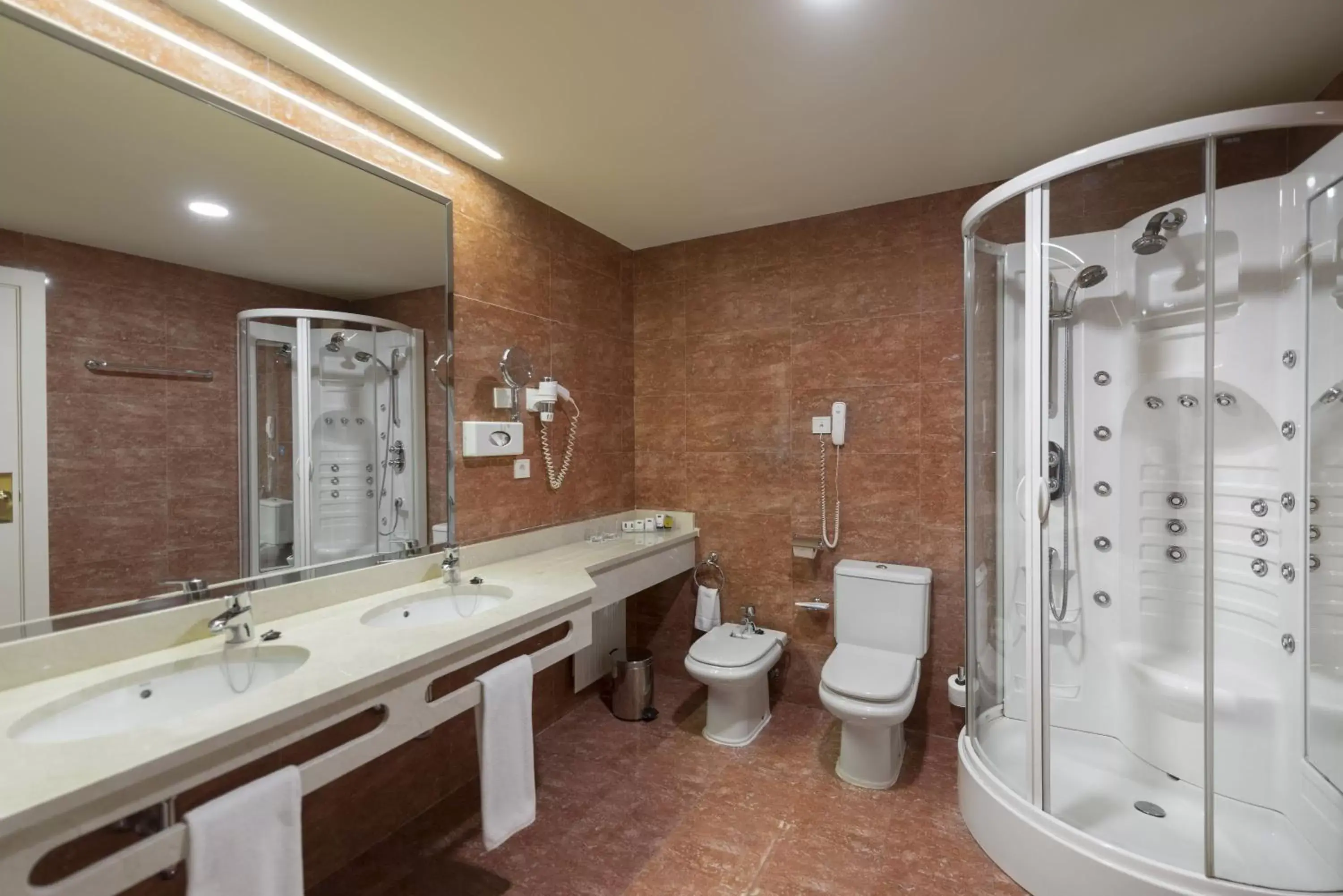 Bathroom in Elba Madrid Alcalá