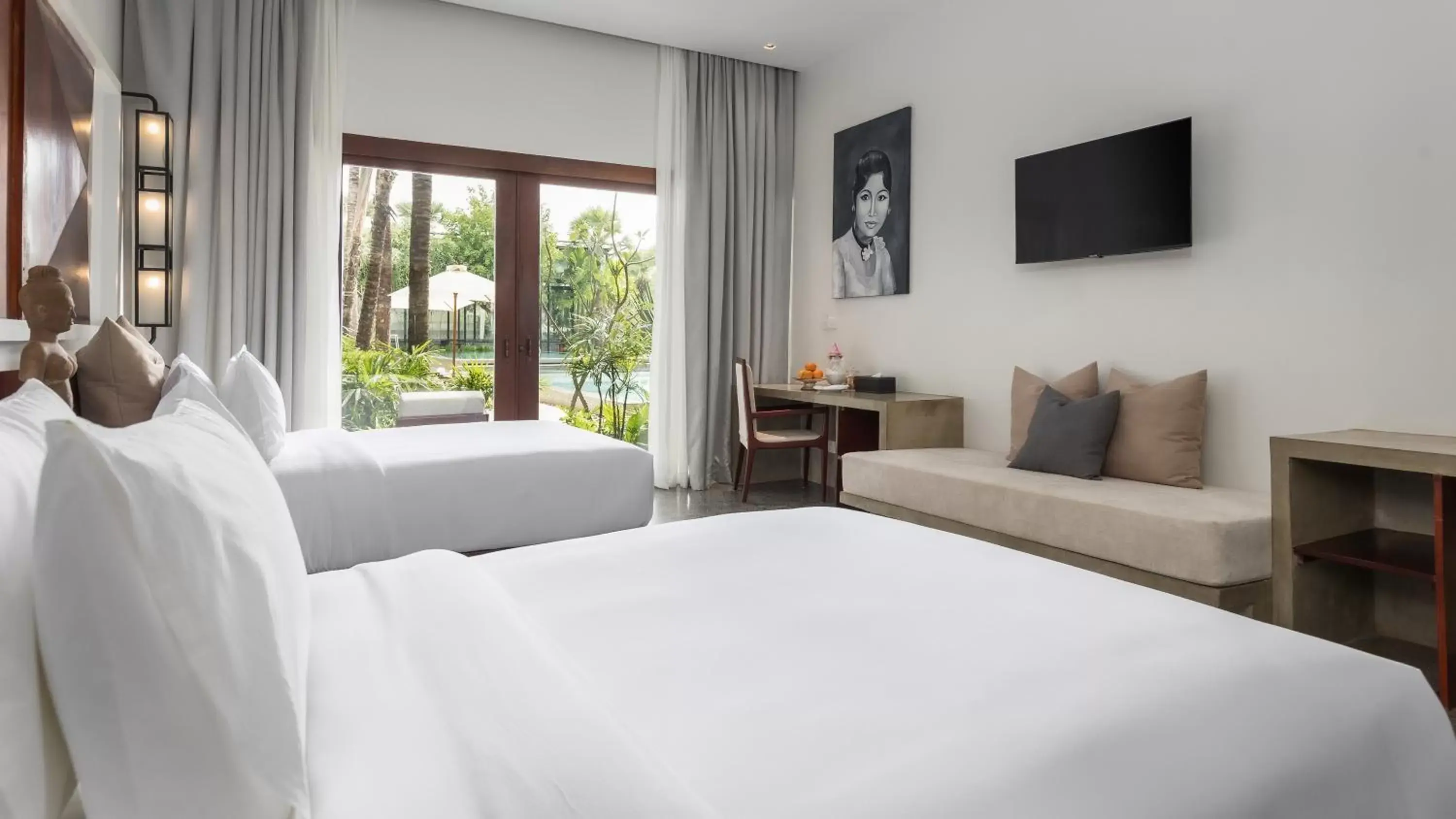 Cabana Twin Room - Free Airport Pick Up + Laundry + Mini-Bar in Shintana Saya La Maison Cabana Twin Room - Free Airport Pick Up + Laundry + Mini-Bar in Shintana Saya La Maison