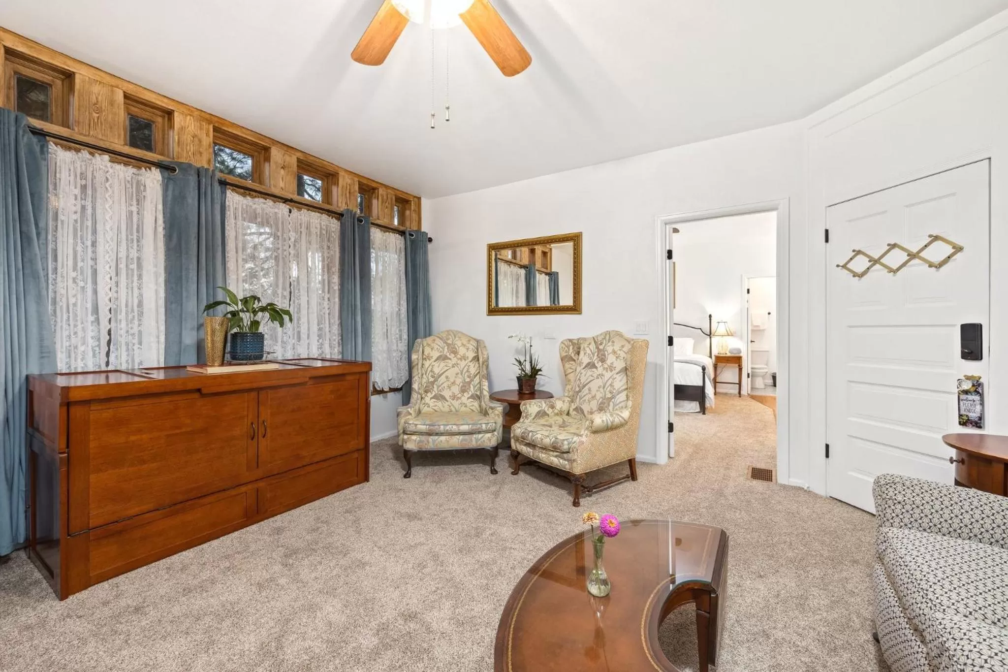 Bed in Flora House Denver