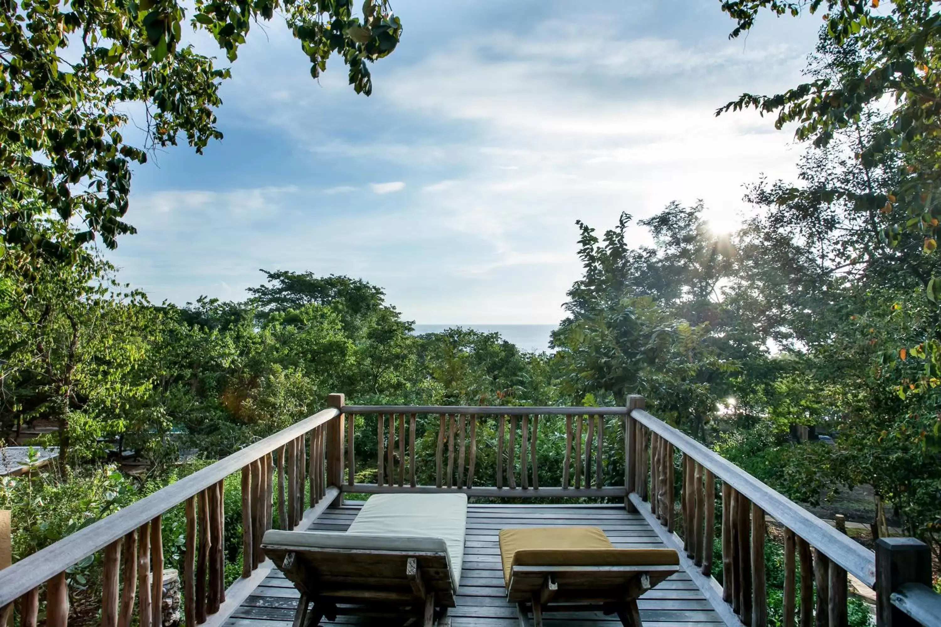 Garden view, Balcony/Terrace in NusaBay Menjangan