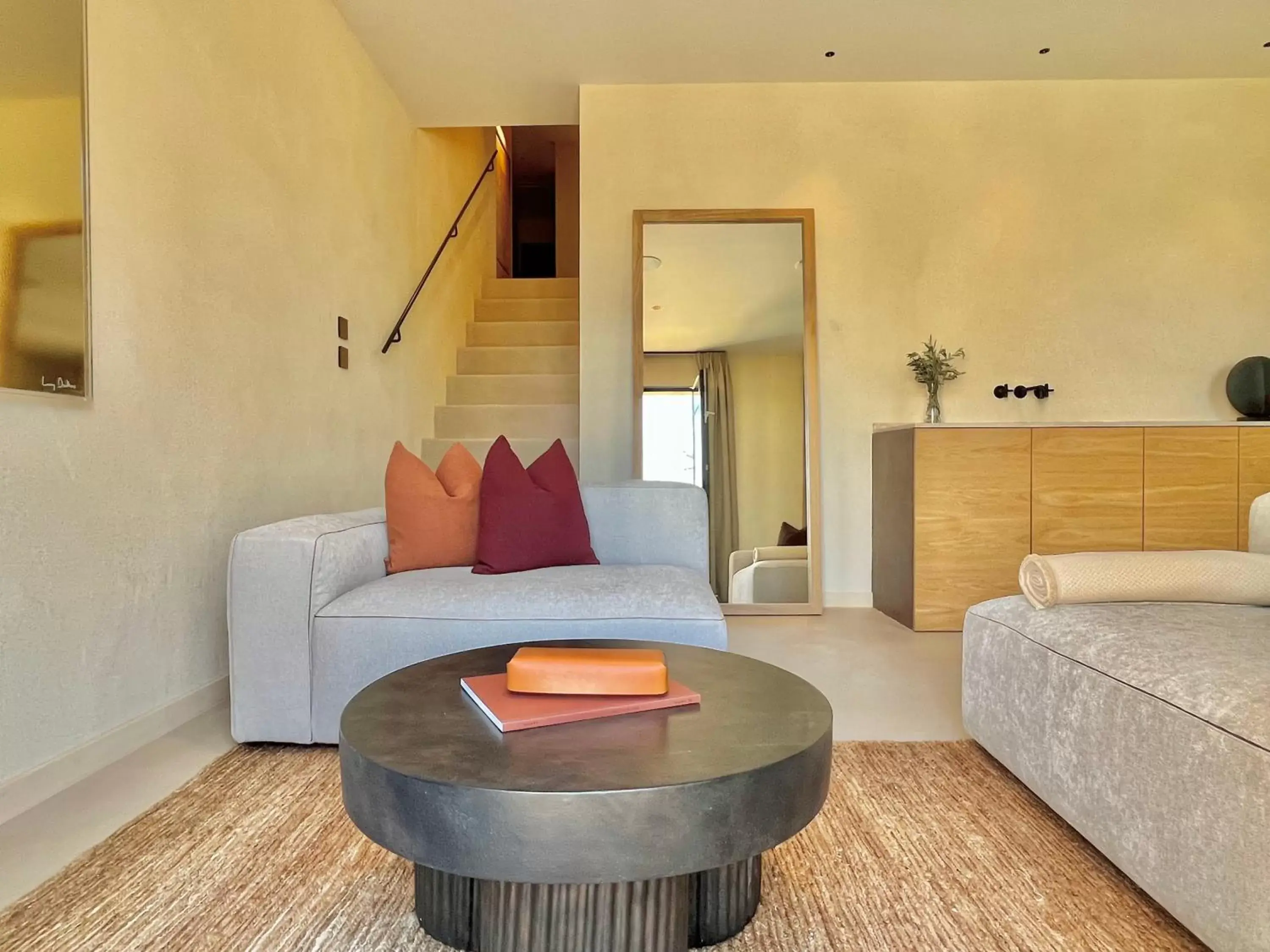 Living room, Seating Area in Toile Blanche