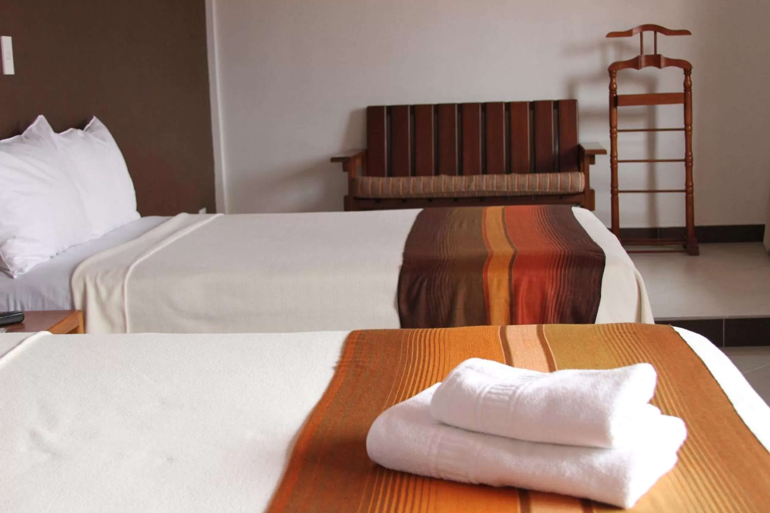 Bed in Hotel Casa Sakiwa