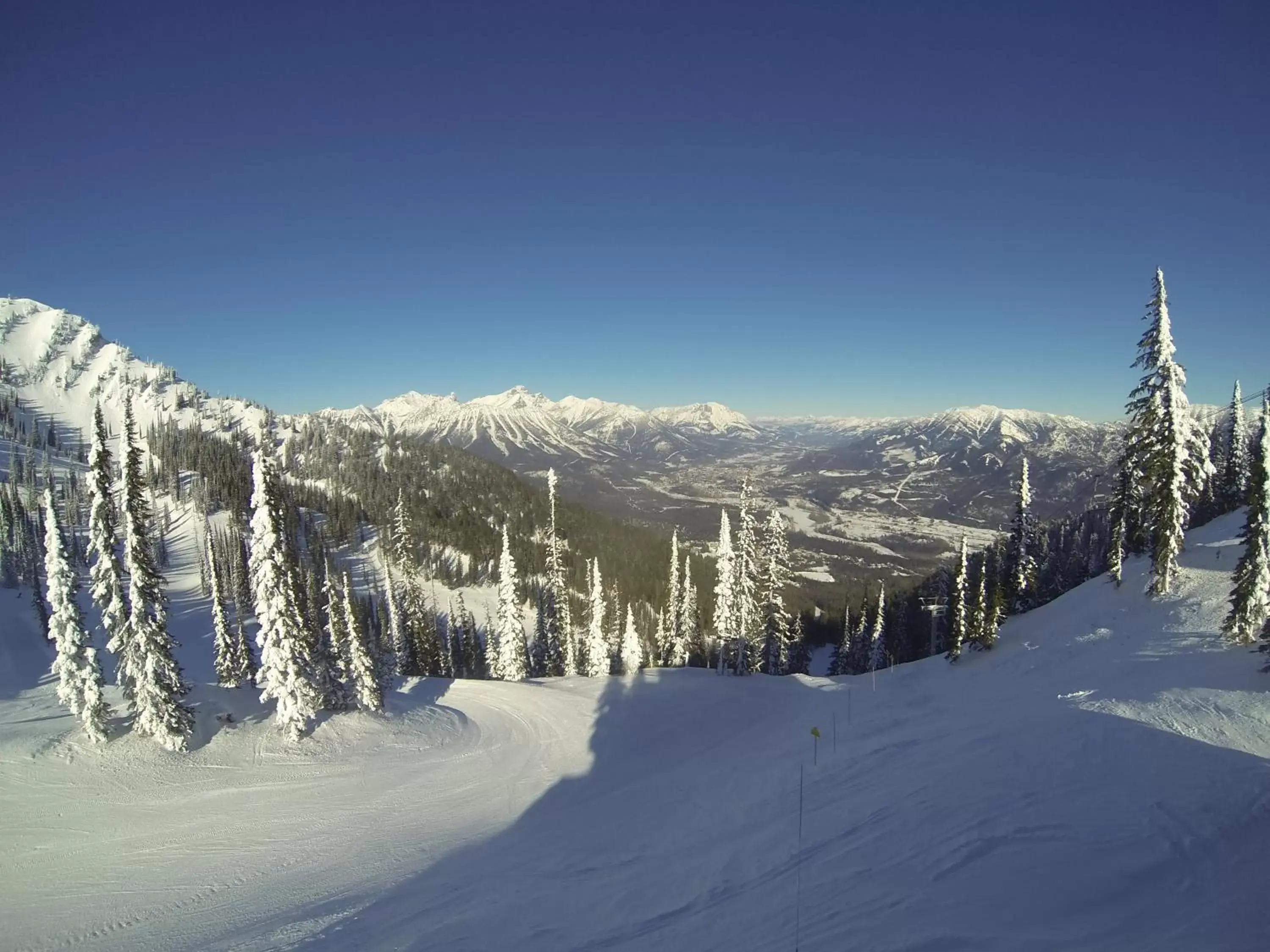 Natural landscape, Winter in Fernie Slopeside Lodge