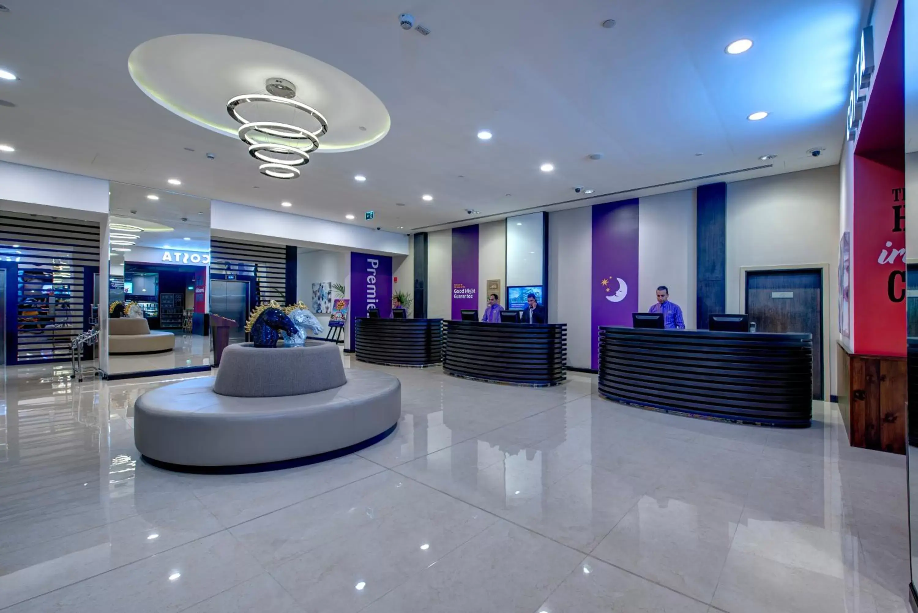 Staff in Premier Inn Dubai Ibn Battuta Mall