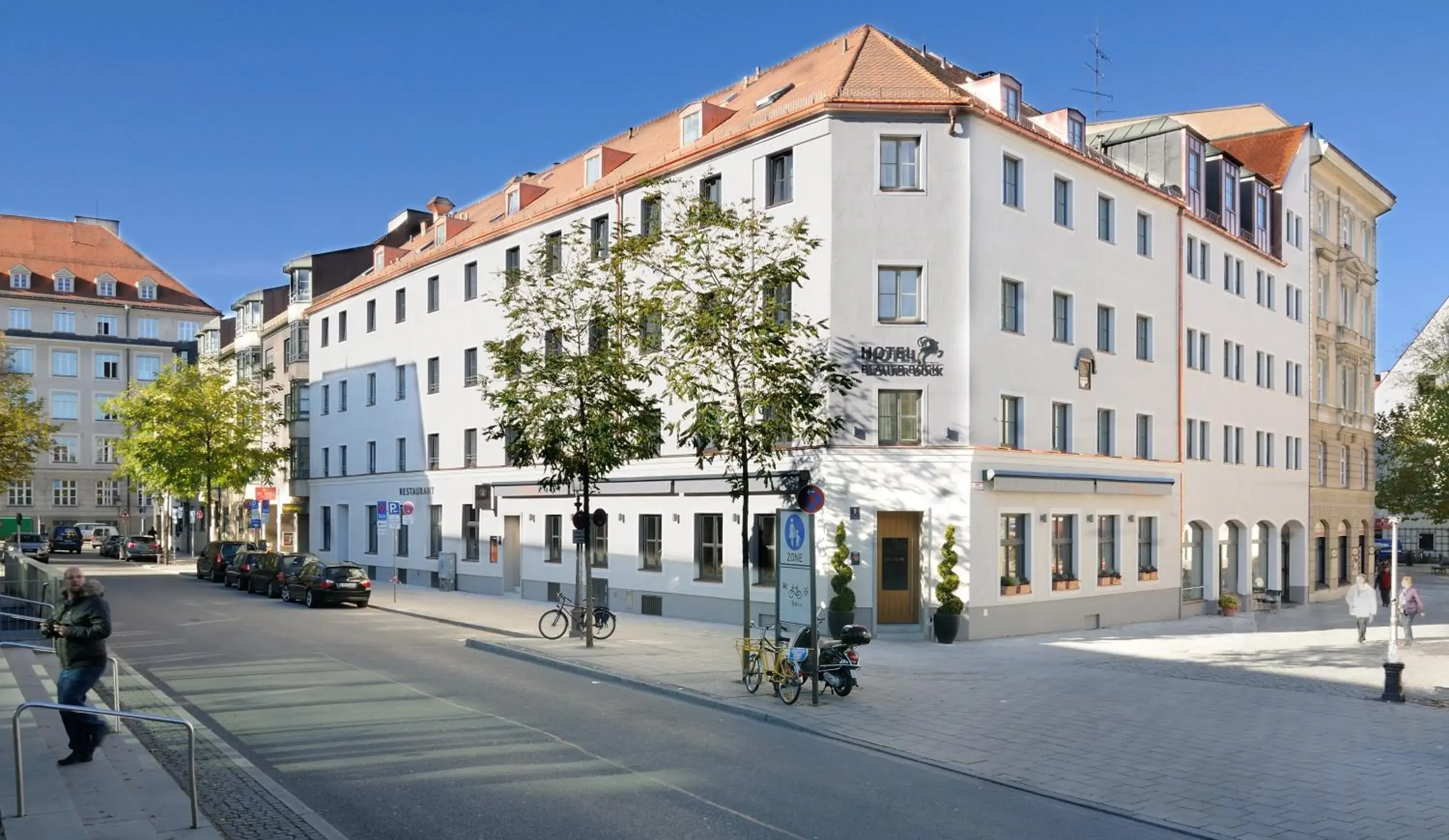 Facade/entrance in Hotel Blauer Bock