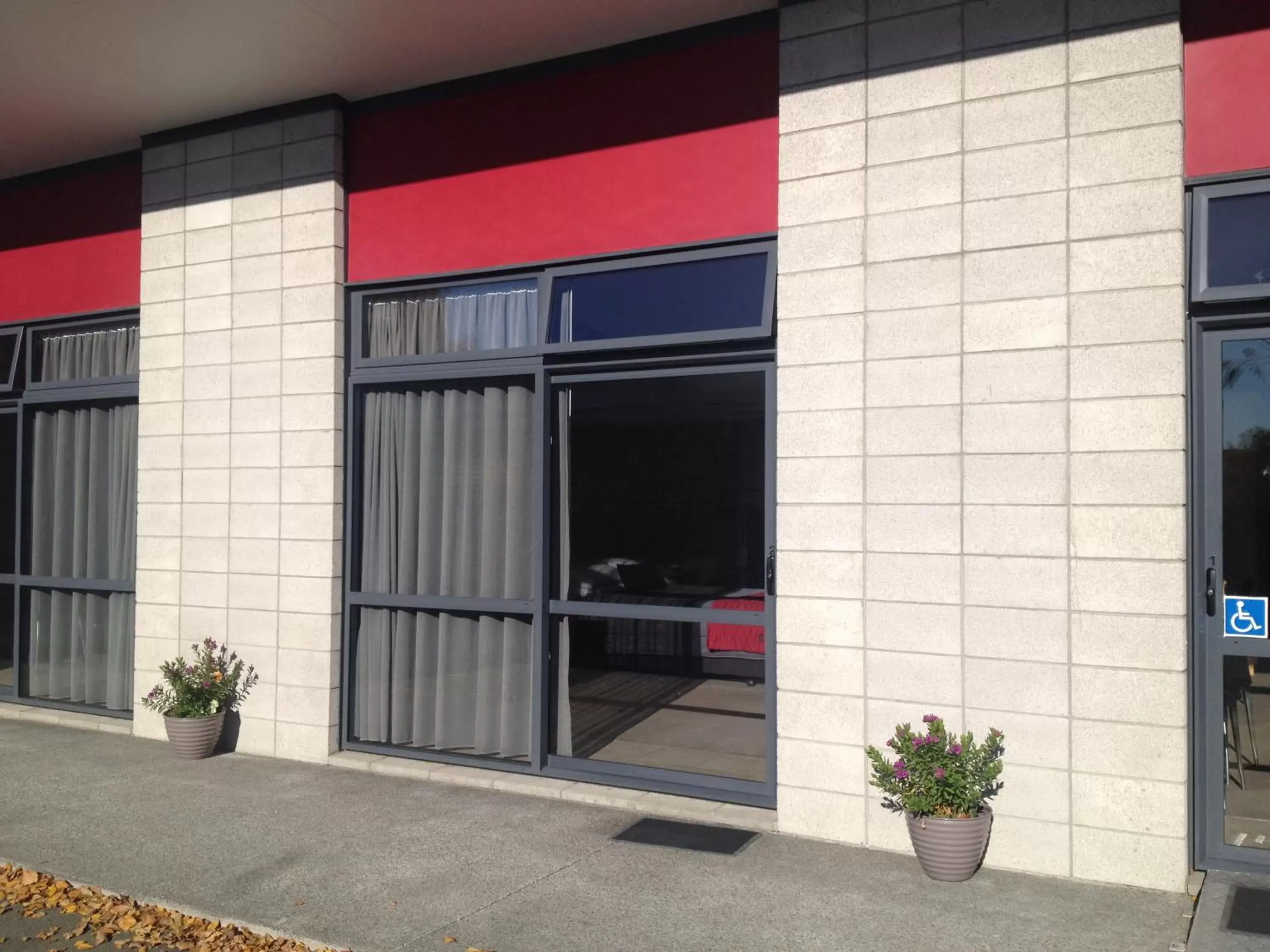 Facade/entrance in Kaiapoi on Williams Motel