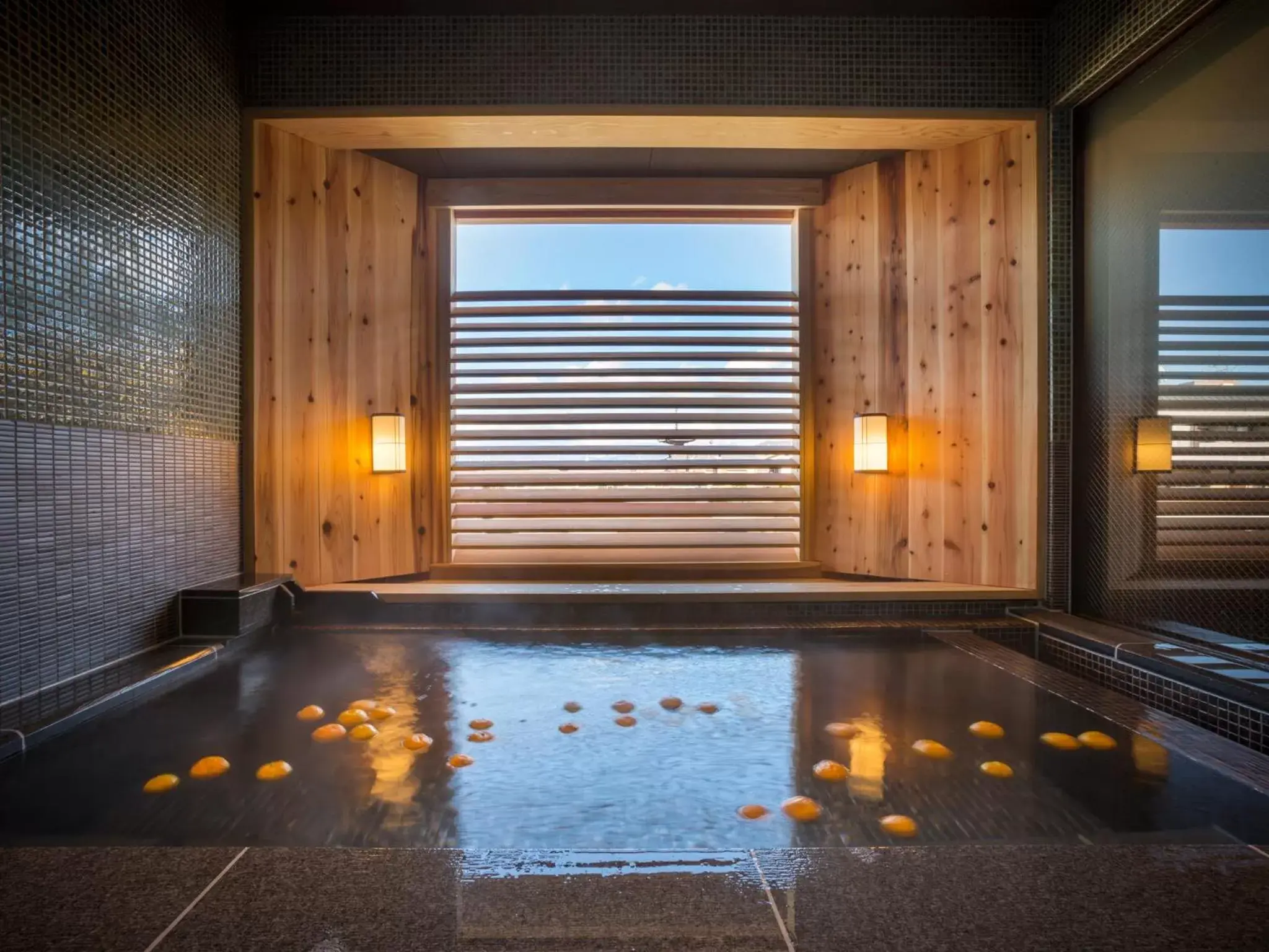 Open Air Bath, Swimming Pool in Saka Hotel Kyoto