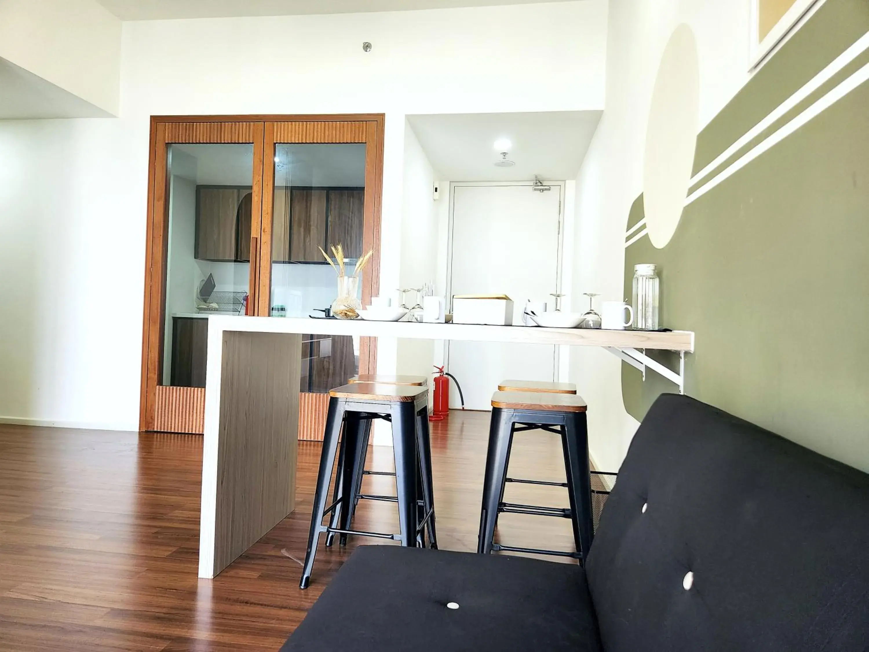 Kitchen/Kitchenette in Infini Suites@ UNA Residences, Sunway Velocity KL