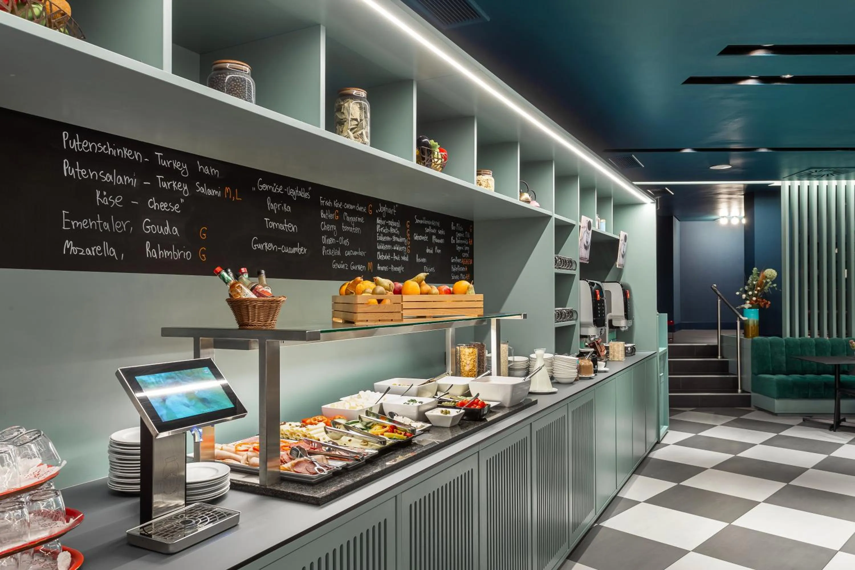 Breakfast in acom-Hotel Vienna