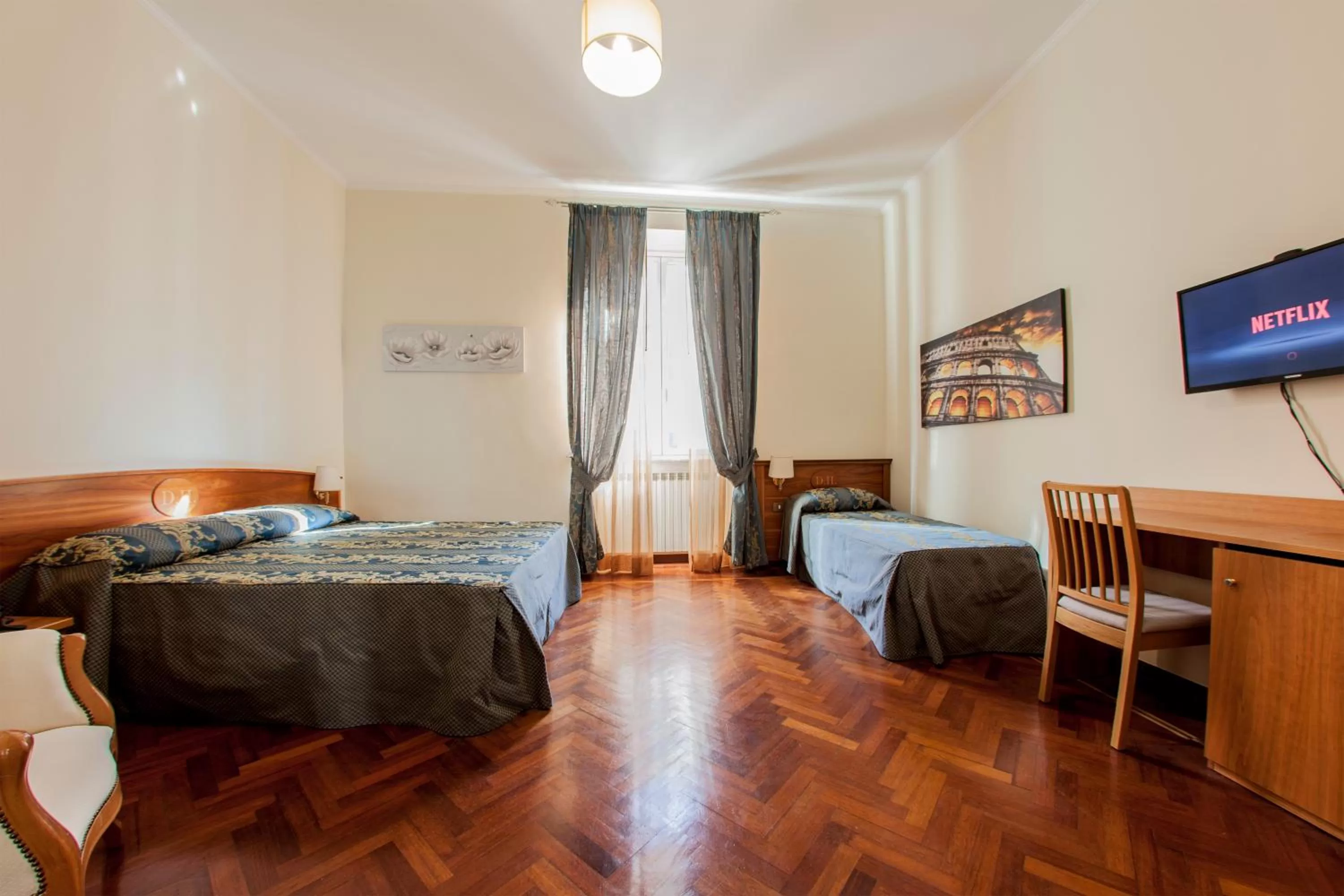 Bedroom, Bed in Hotel Domus Praetoria