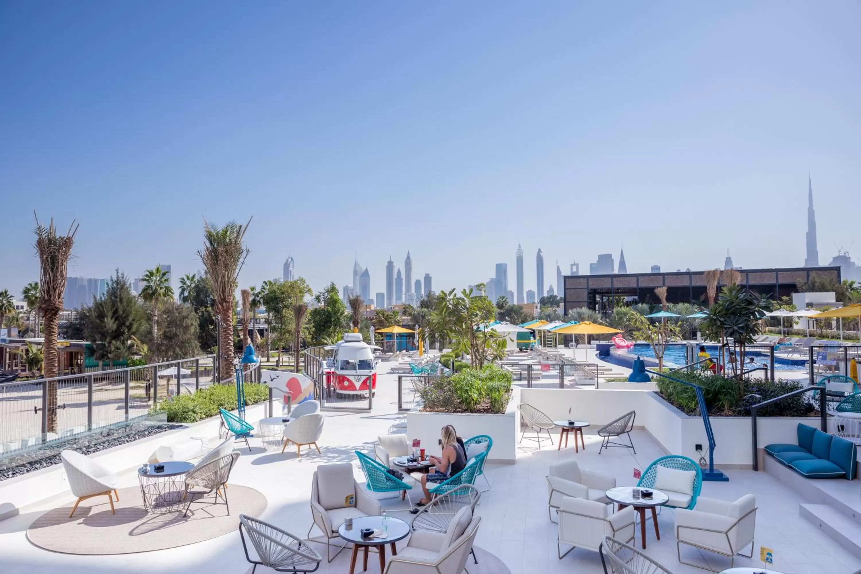 Swimming pool in Rove La Mer Beach, Jumeirah